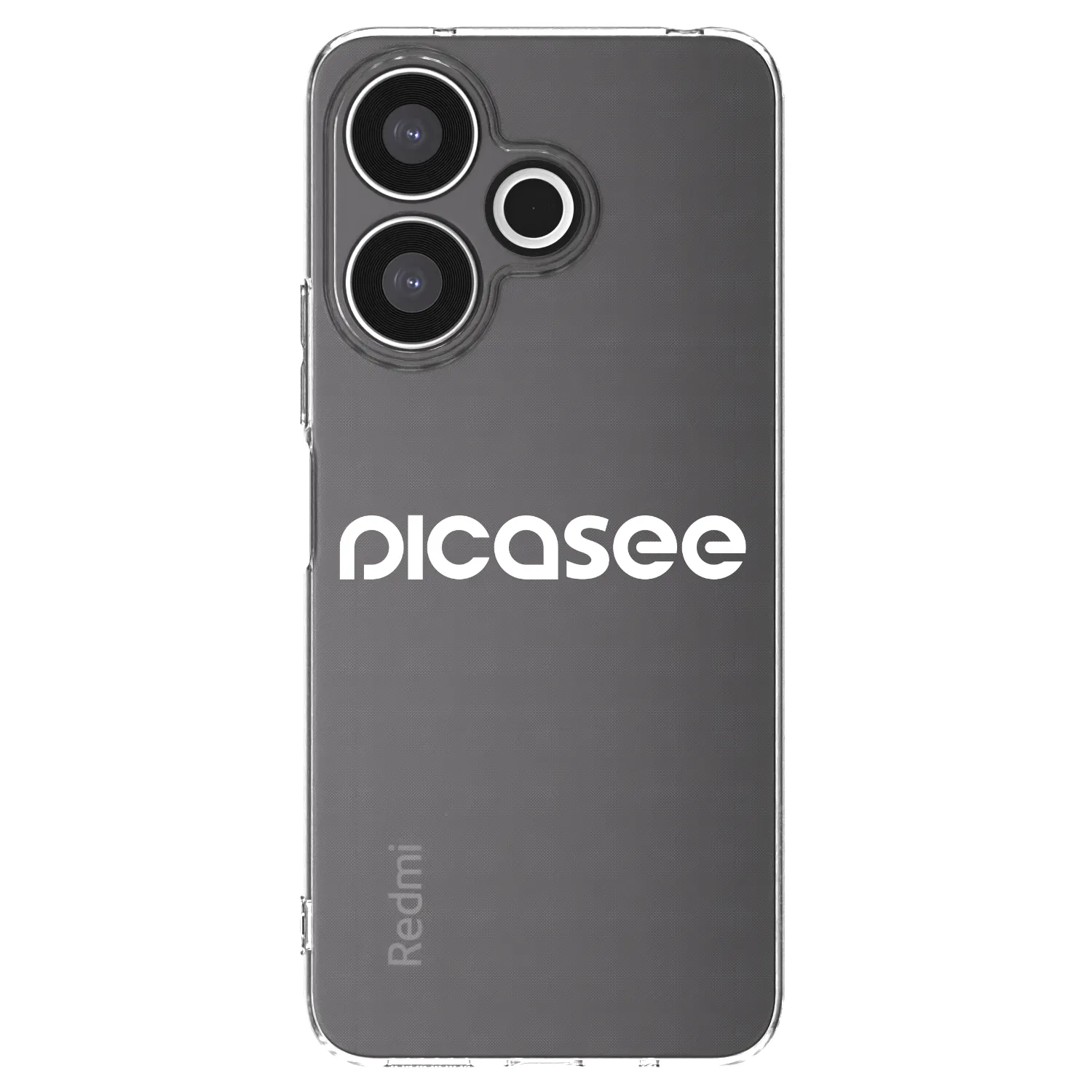 Picasee διαφανής θήκη σιλικόνης Xiaomi Redmi 13 4G - Picasee - new logo - white