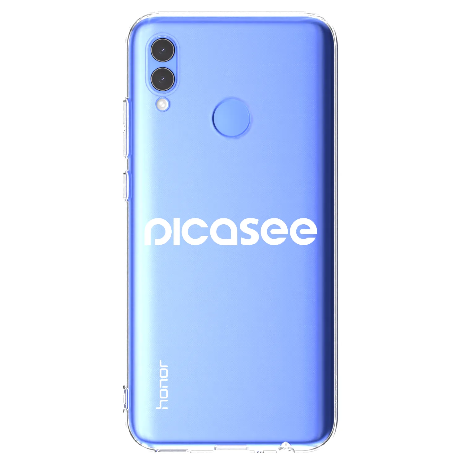 Picasee διαφανής θήκη σιλικόνης Huawei P Smart 2019 - Picasee - new logo - white