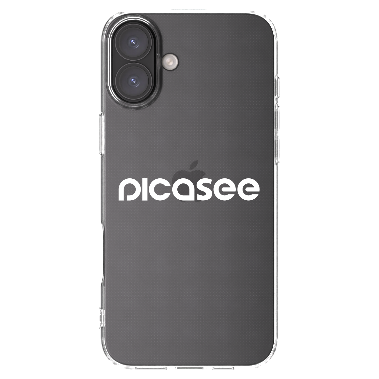 Picasee διαφανής θήκη σιλικόνης Apple iPhone 16 Plus - Picasee - new logo - white