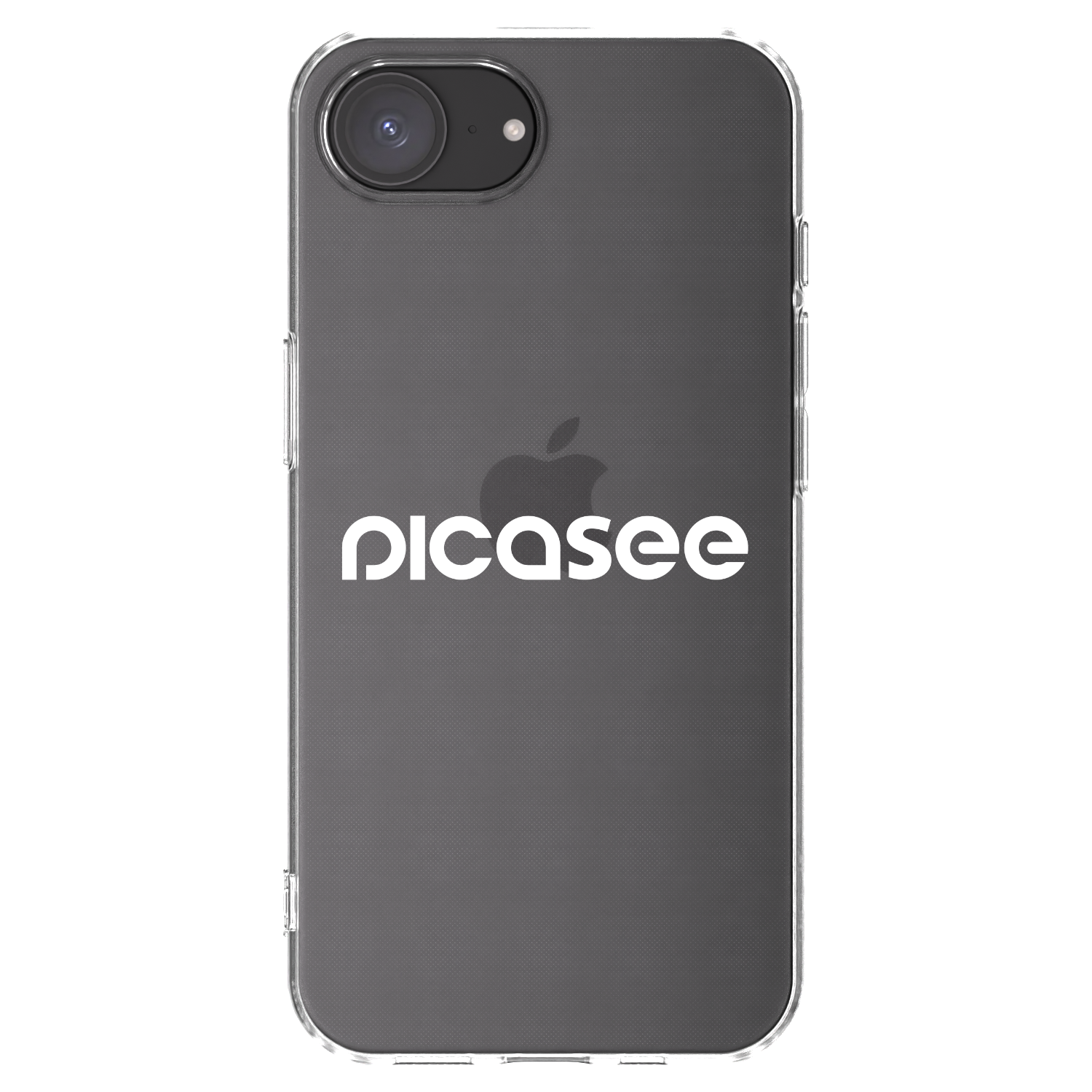 Picasee διαφανής θήκη σιλικόνης Apple iPhone 16e - Picasee - new logo - white
