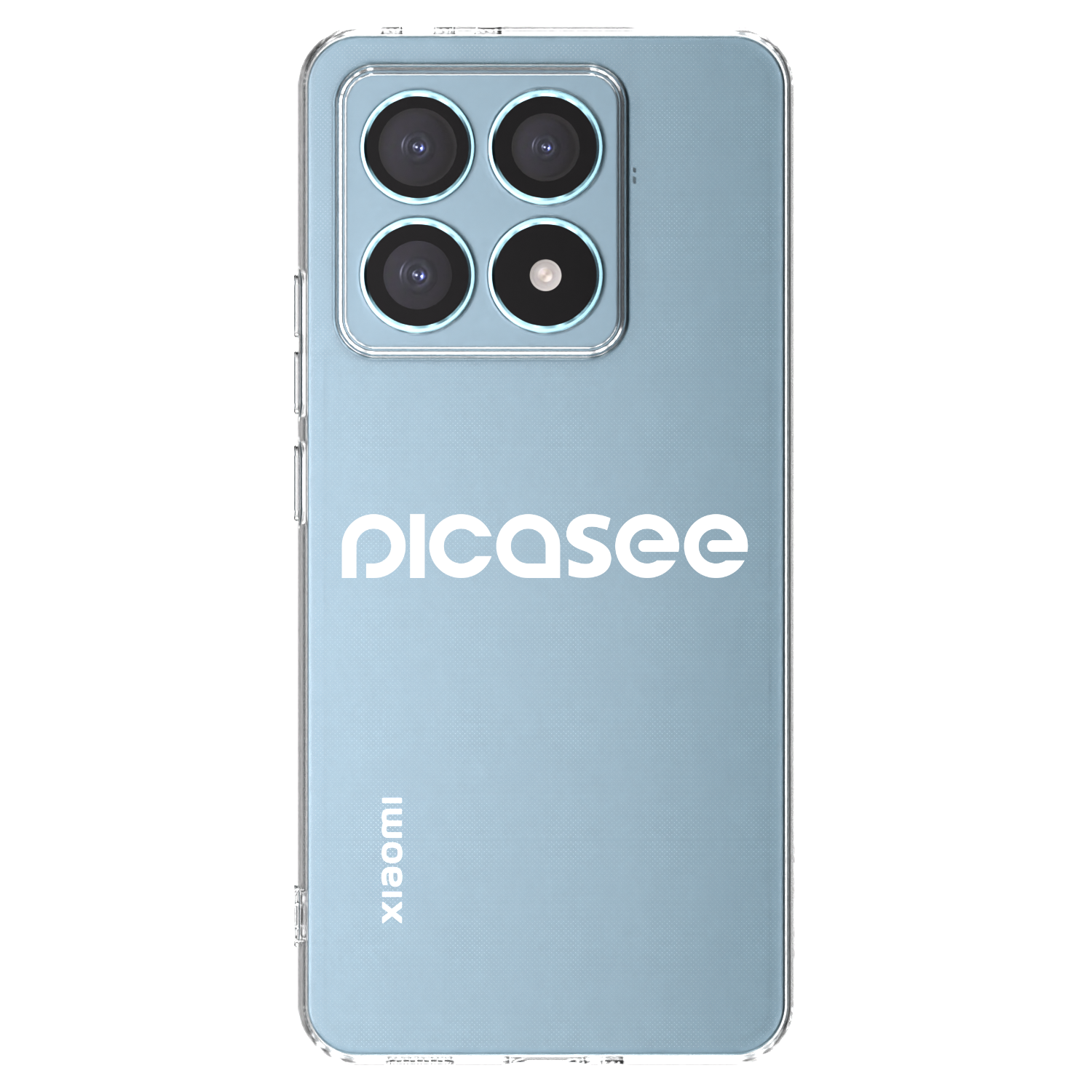 Picasee διαφανής θήκη σιλικόνης Xiaomi 14T Pro - Picasee - new logo - white