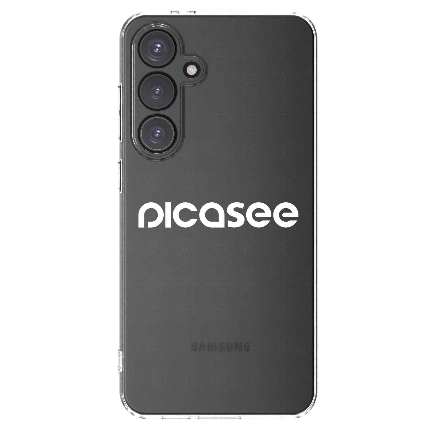 Picasee διαφανής θήκη σιλικόνης Samsung Galaxy S24 FE S721B - Picasee - new logo - white