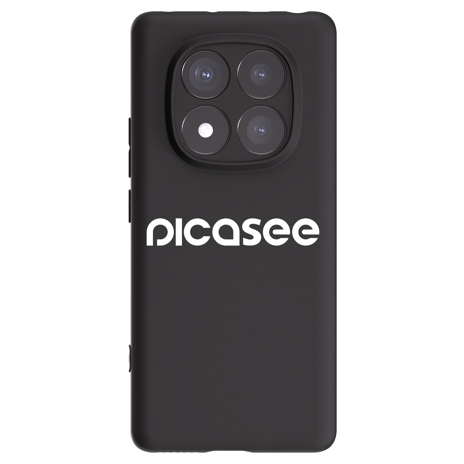 Picasee Μαύρη θήκη σιλικόνης για Xiaomi Redmi Note 14 Pro 5G - Picasee - new logo - white
