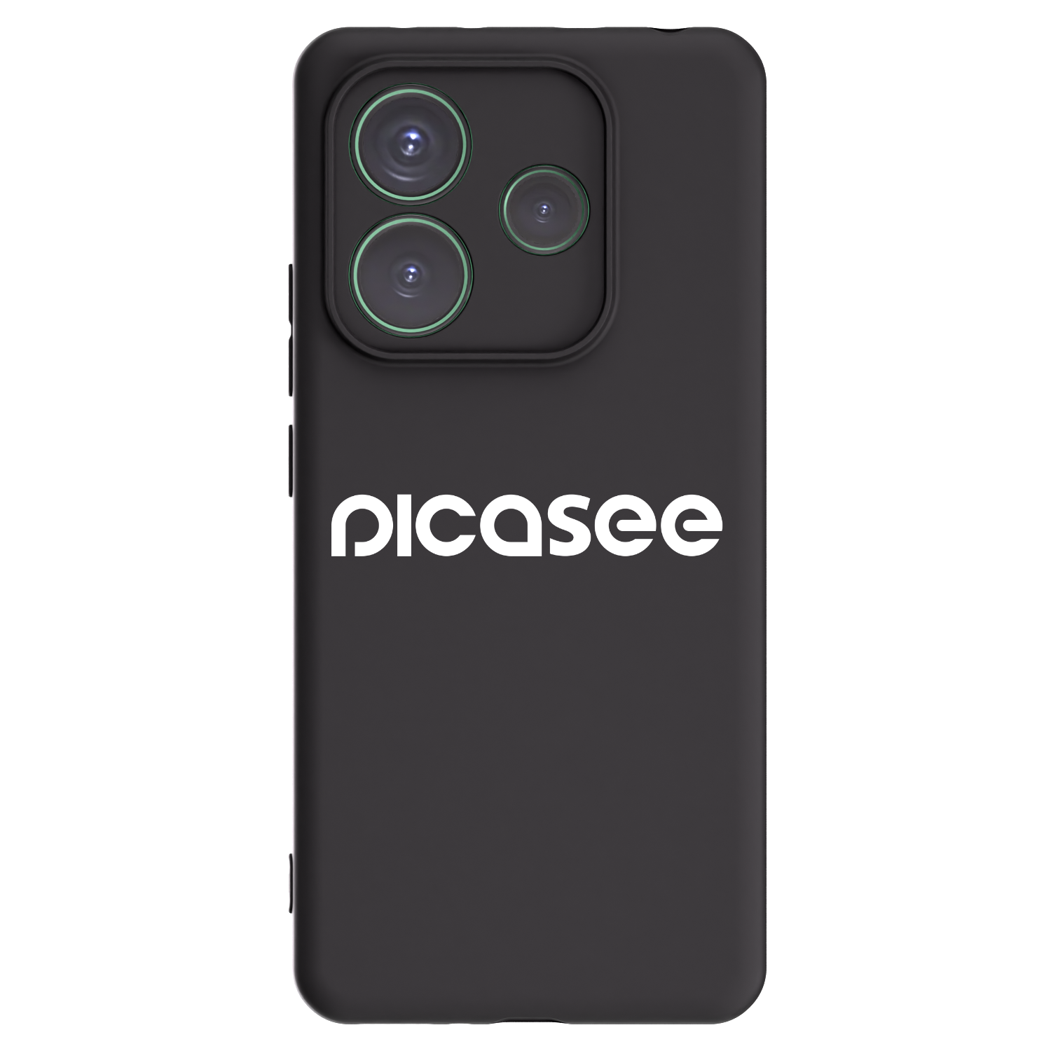 Picasee Μαύρη θήκη σιλικόνης για Xiaomi Redmi Note 14 5G - Picasee - new logo - white