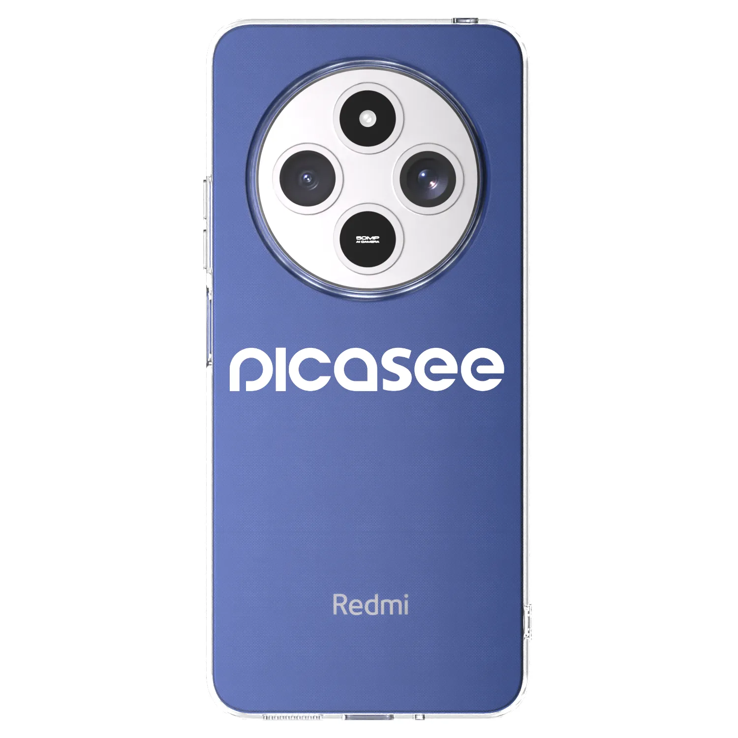 Picasee διαφανής θήκη σιλικόνης Xiaomi Redmi 14C - Picasee - new logo - white