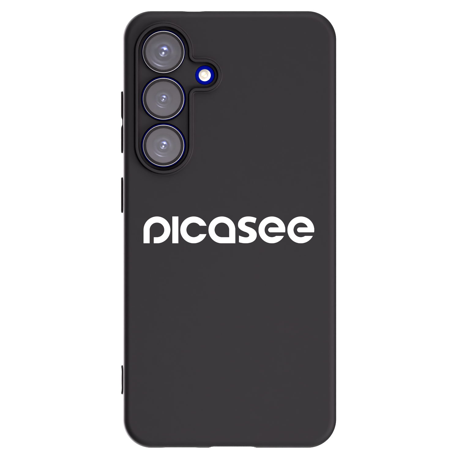 Picasee Μαύρη θήκη σιλικόνης για Samsung Galaxy S25 5G - Picasee - new logo - white