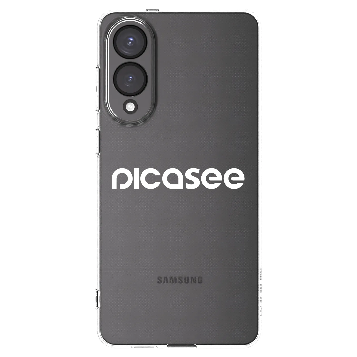 Picasee διαφανής θήκη σιλικόνης Samsung Galaxy S25 Edge 5G - Picasee - new logo - white