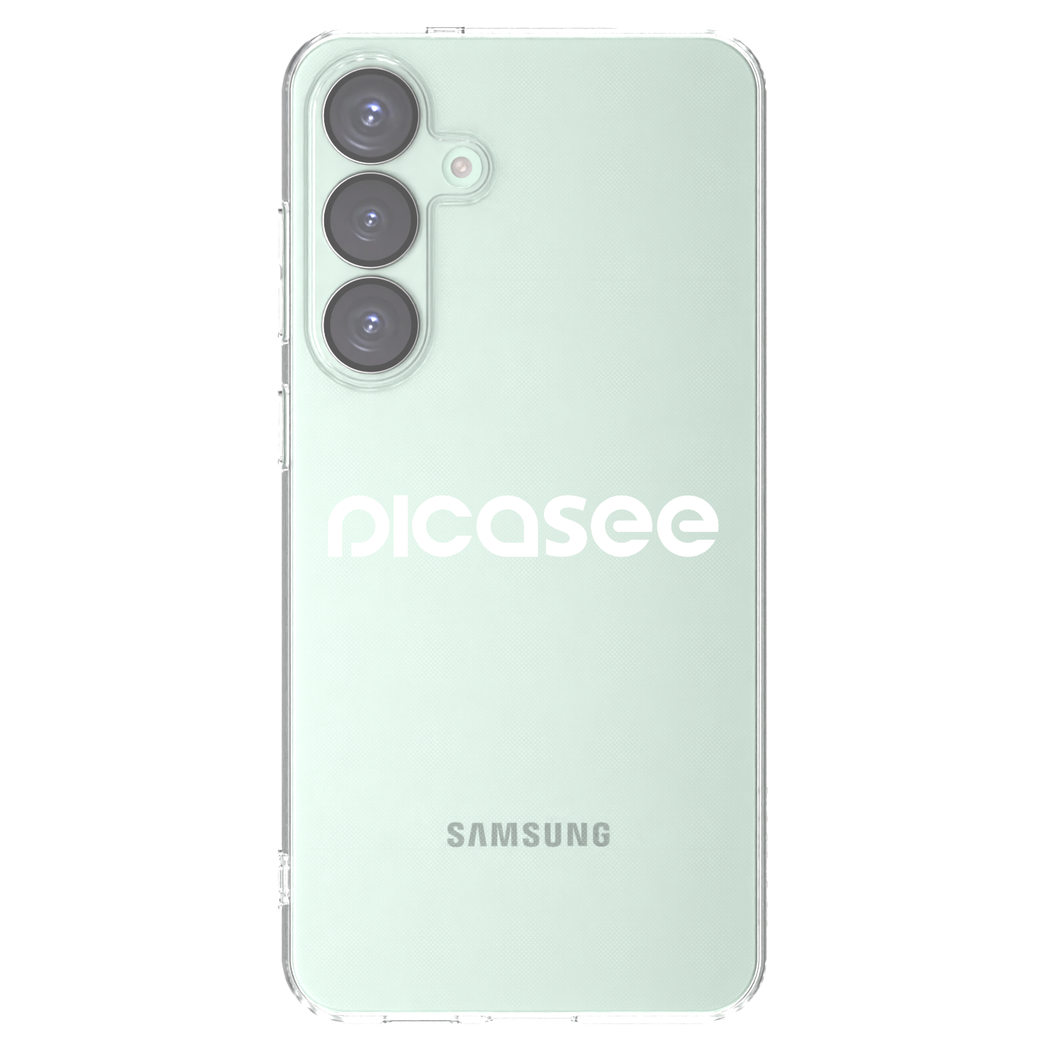 Picasee διαφανής θήκη σιλικόνης Samsung Galaxy S25+ 5G - Picasee - new logo - white