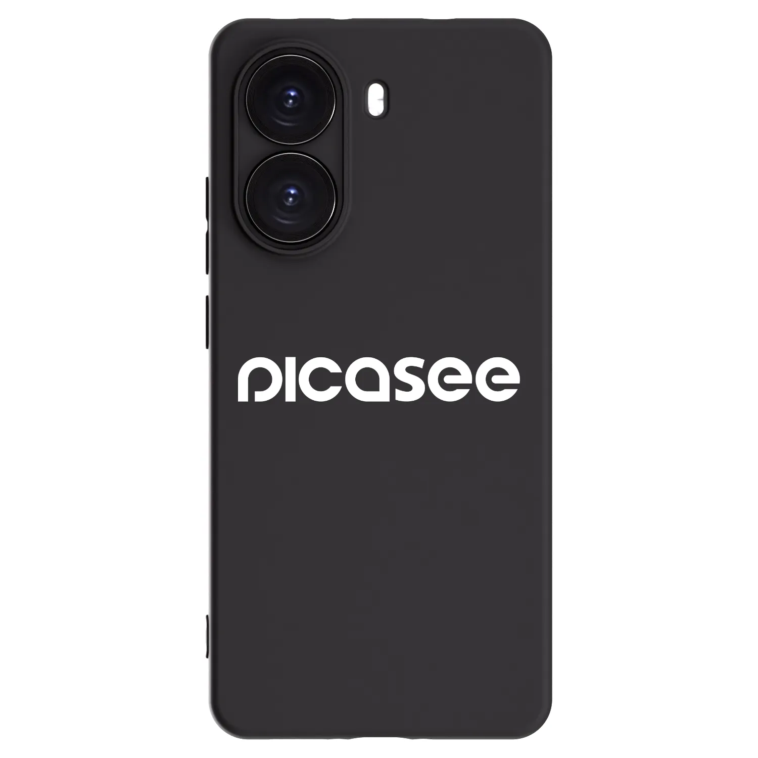 Picasee Μαύρη θήκη σιλικόνης για Xiaomi Poco X7 Pro 5G - Picasee - new logo - white