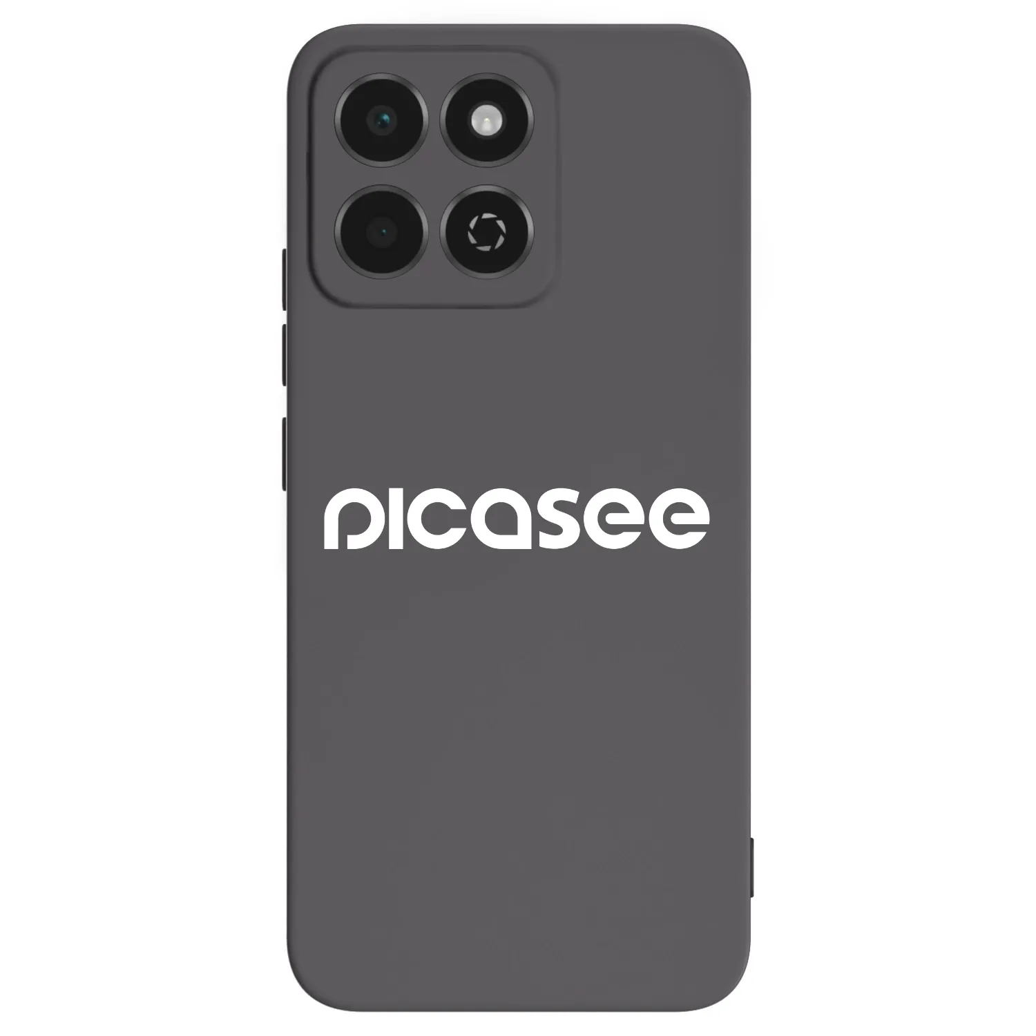 Picasee Μαύρη θήκη σιλικόνης για Honor 200 Smart 5G - Picasee - new logo - white