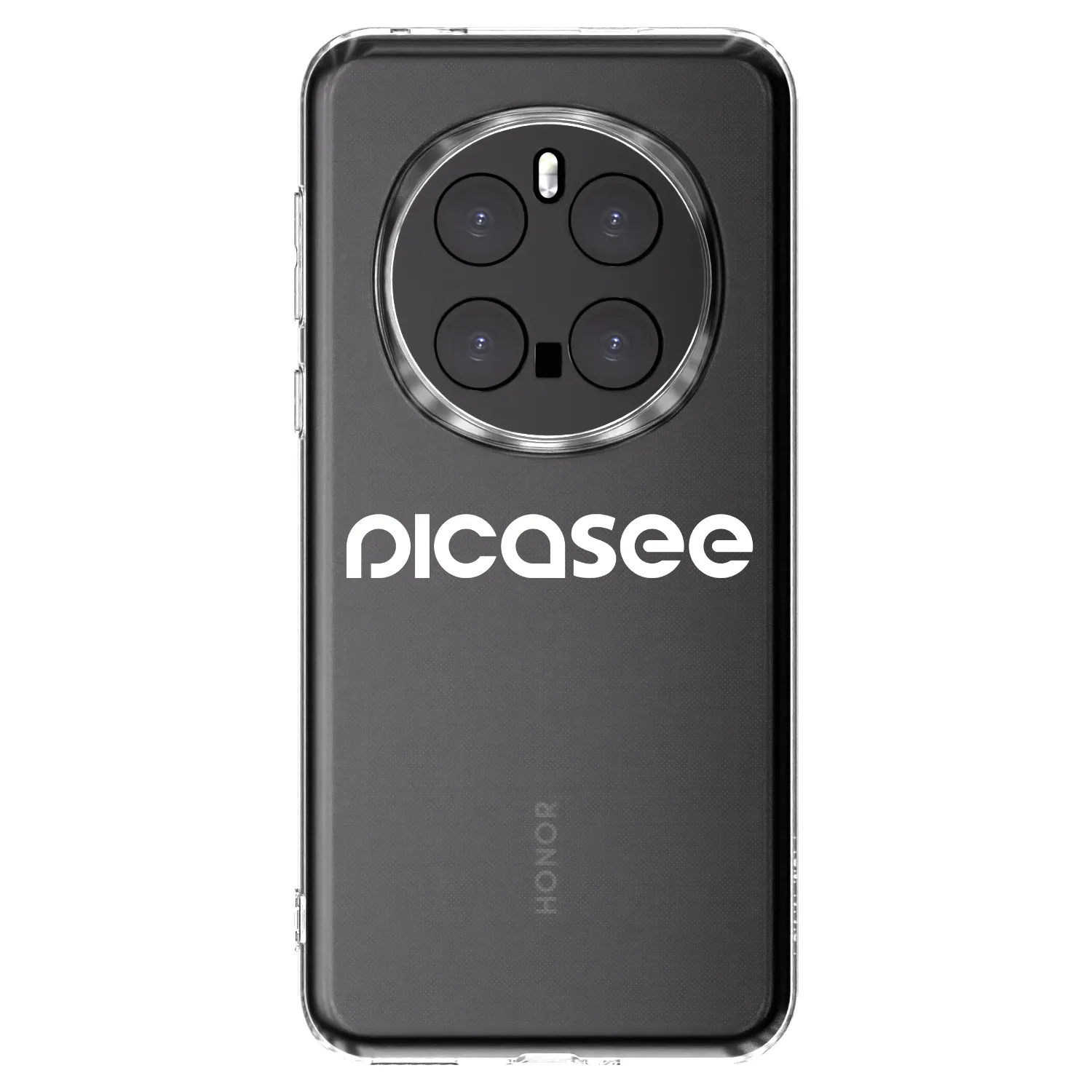 Picasee διαφανής θήκη σιλικόνης Honor Magic7 Pro 5G - Picasee - new logo - white