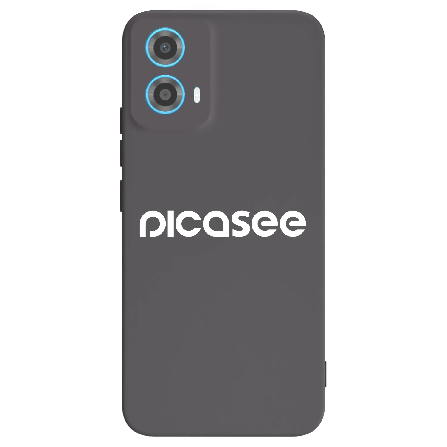 Picasee Μαύρη θήκη σιλικόνης για Motorola Moto G34 5G - Picasee - new logo - white