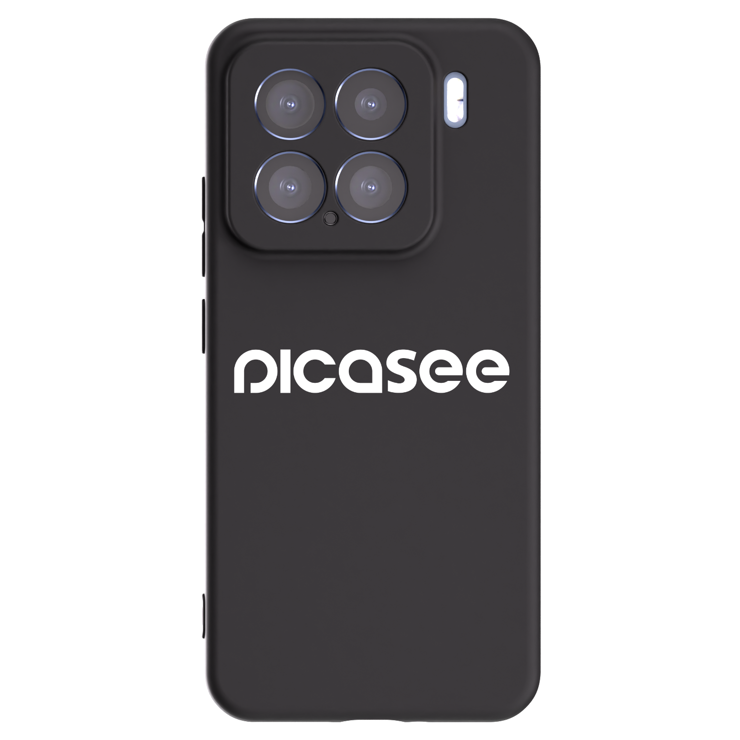 Picasee Μαύρη θήκη σιλικόνης για Xiaomi 15 - Picasee - new logo - white