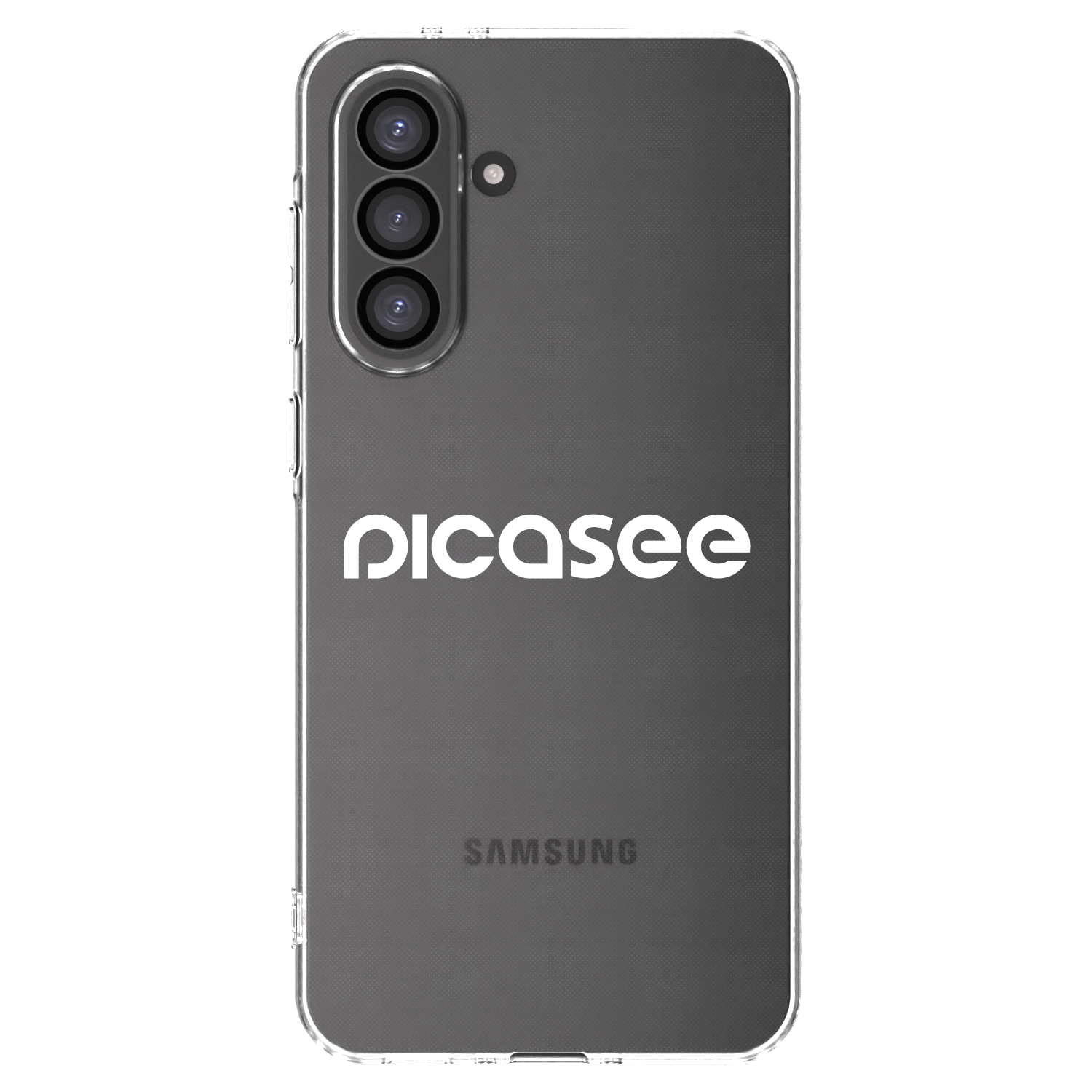 Picasee διαφανής θήκη σιλικόνης Samsung Galaxy A36 5G - Picasee - new logo - white