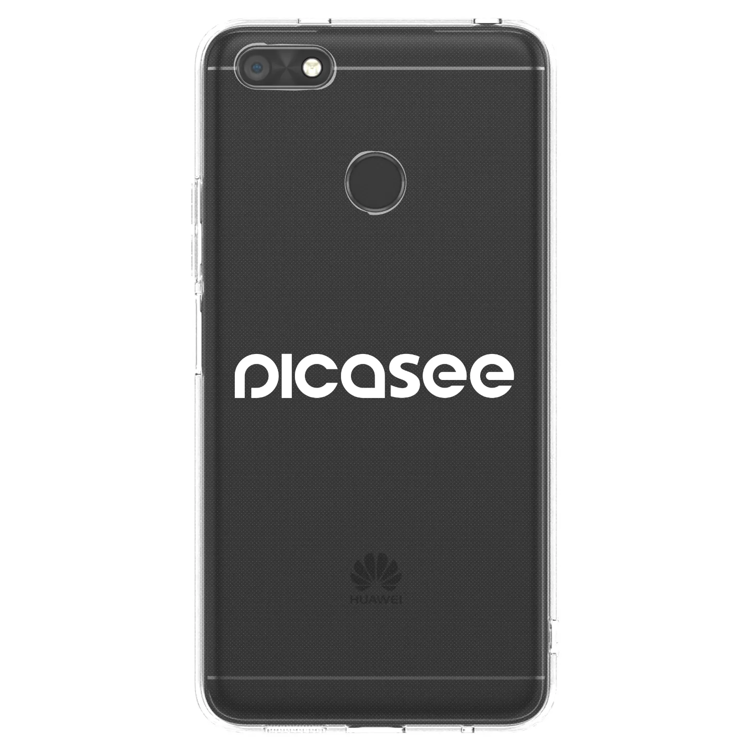 Picasee διαφανής θήκη σιλικόνης Huawei P9 Lite Mini - Picasee - new logo - white