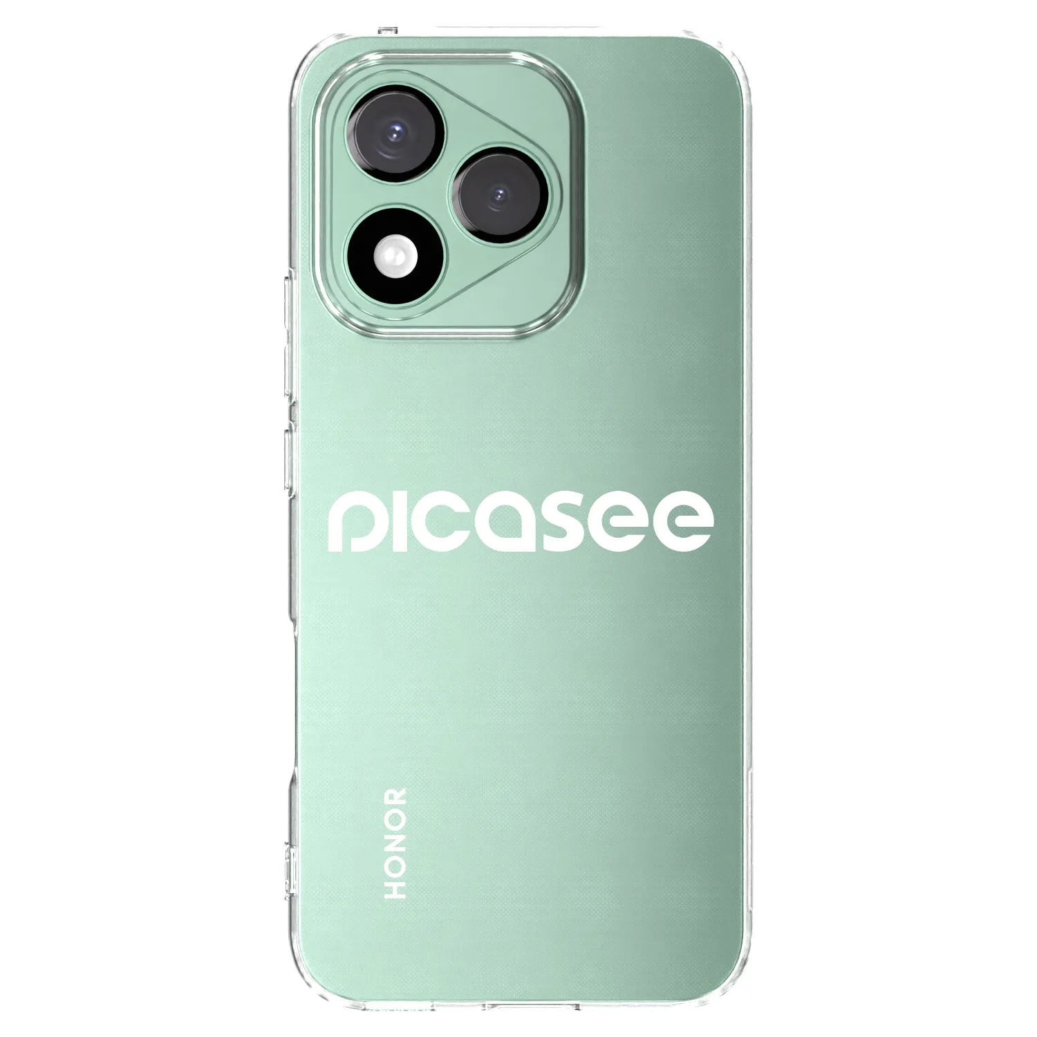 Picasee διαφανής θήκη σιλικόνης Honor 400 Lite 5G - Picasee - new logo - white
