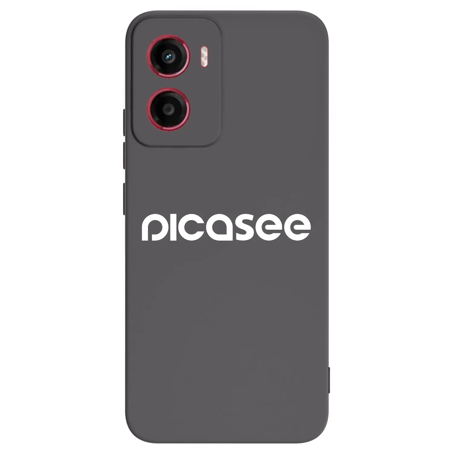 Picasee Μαύρη θήκη σιλικόνης για Motorola Moto G05 - Picasee - new logo - white