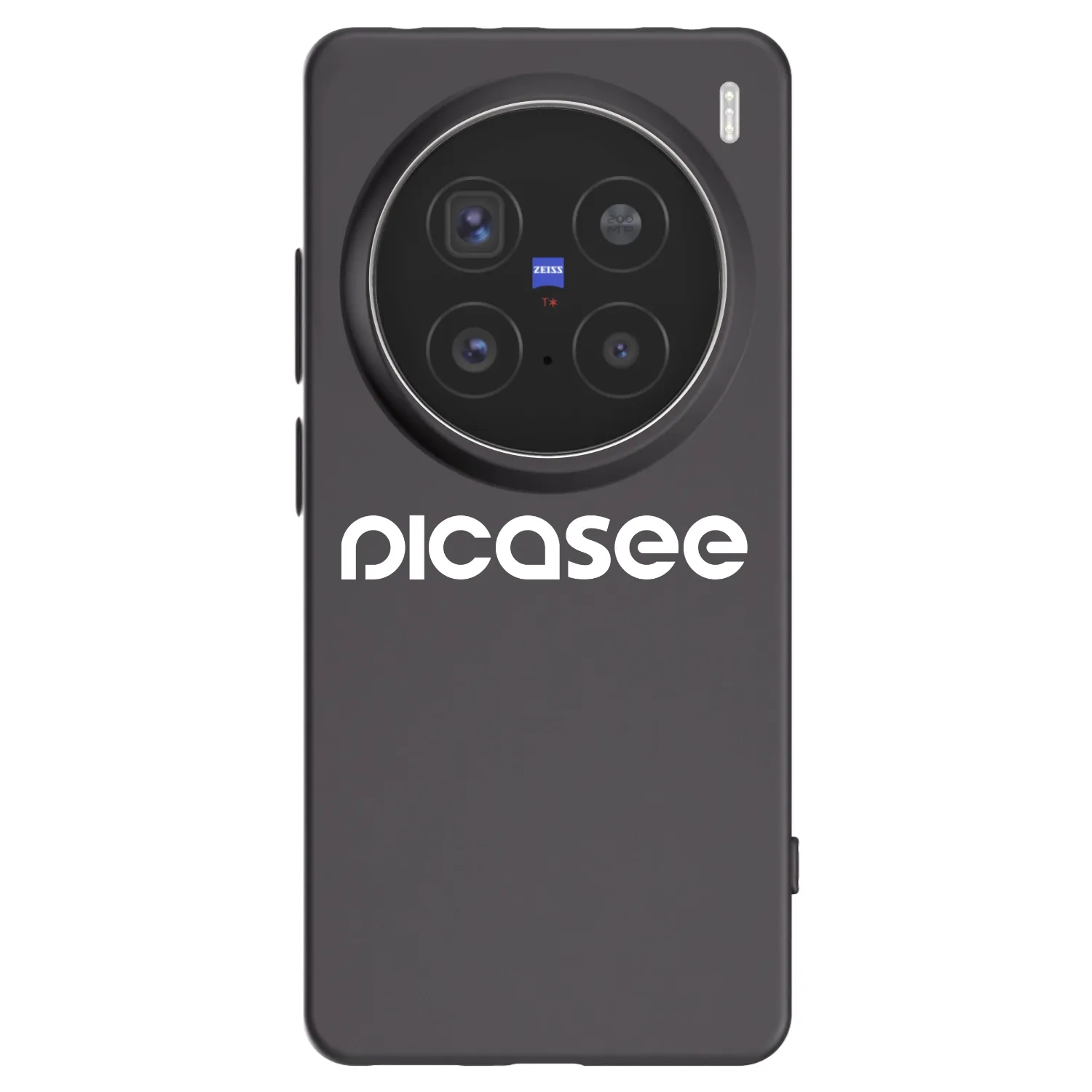 Picasee Μαύρη θήκη σιλικόνης για Vivo X200 Pro - Picasee - new logo - white