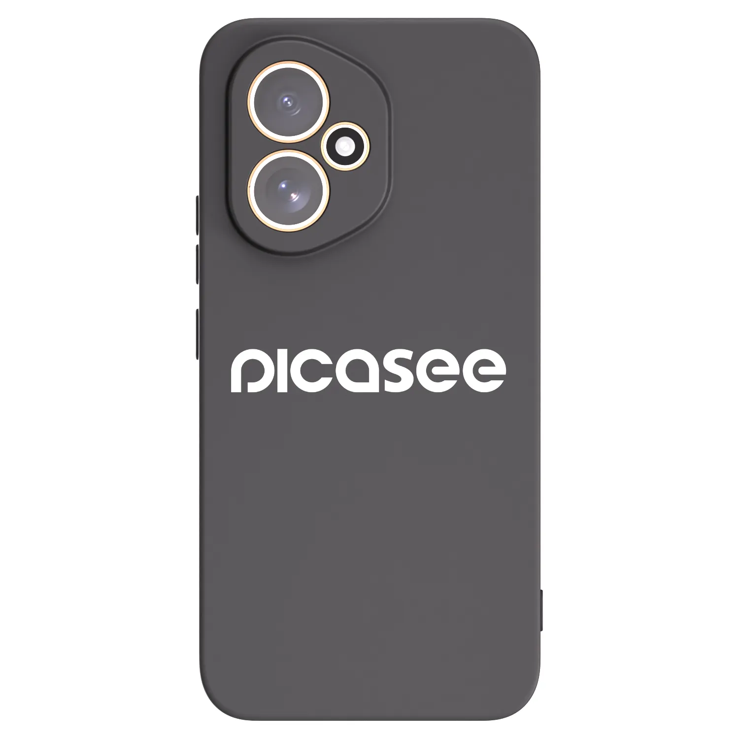 Picasee Μαύρη θήκη σιλικόνης για Honor 400 5G - Picasee - new logo - white