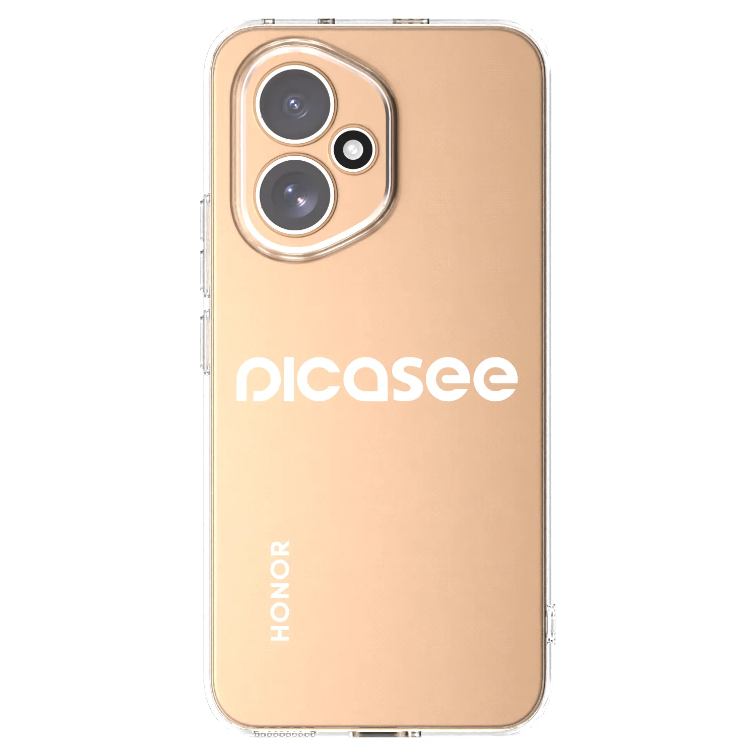 Picasee διαφανής θήκη σιλικόνης Honor 400 5G - Picasee - new logo - white