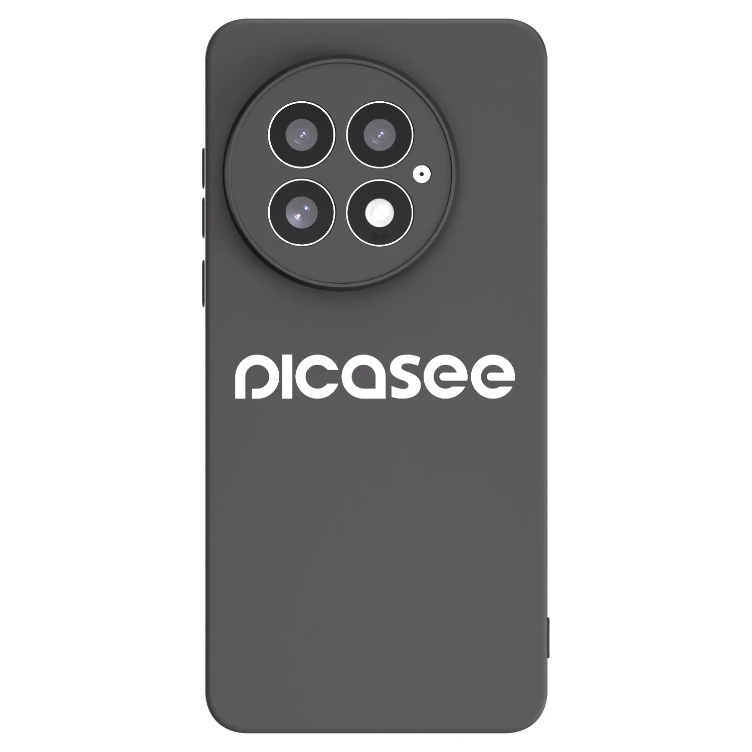 Picasee Μαύρη θήκη σιλικόνης για OnePlus 13 5G - Picasee - new logo - white