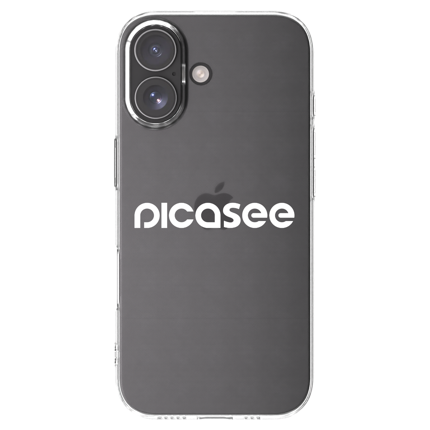 Picasee διαφανής θήκη σιλικόνης Apple iPhone 17 - Picasee - new logo - white
