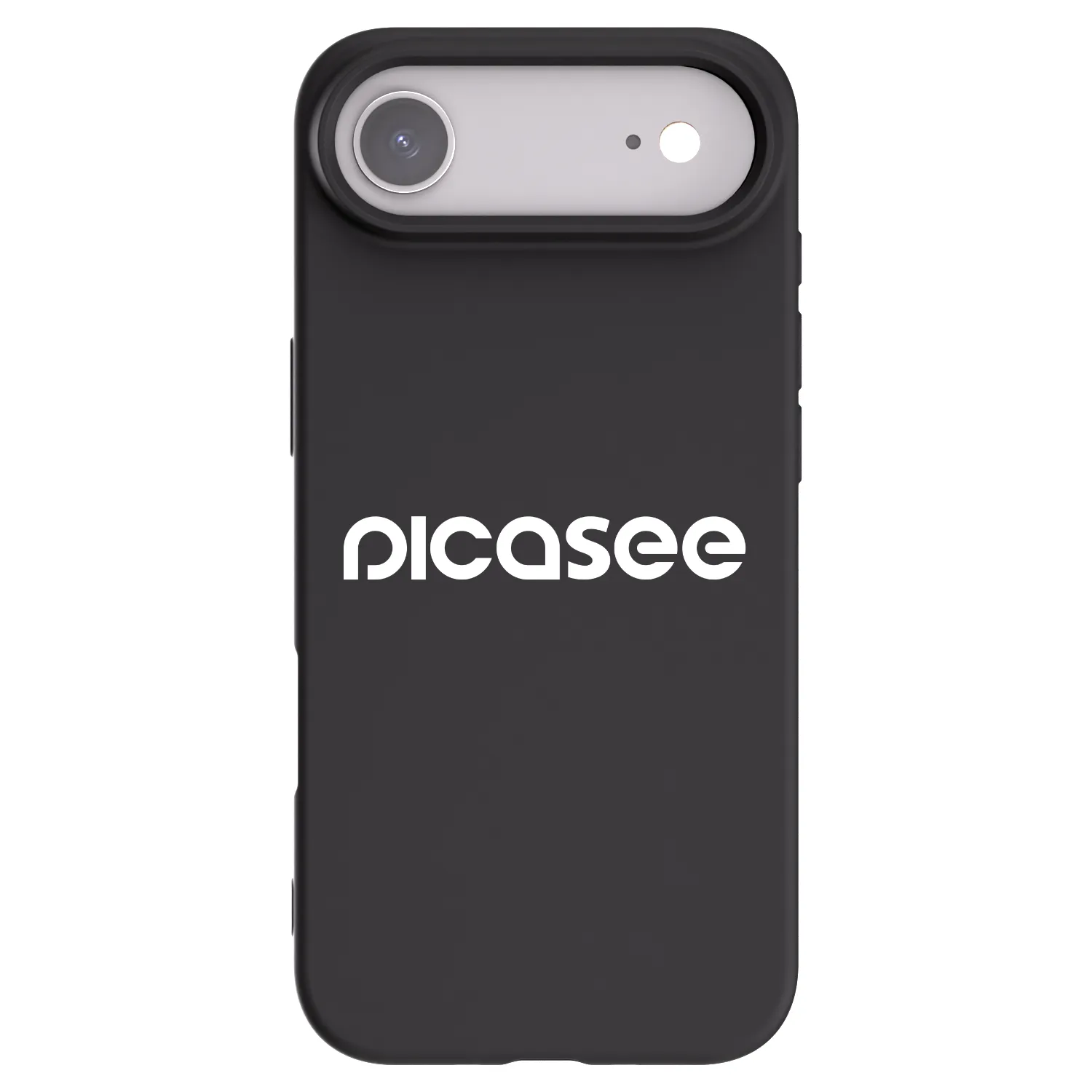 Picasee Μαύρη θήκη σιλικόνης για Apple iPhone Air - Picasee - new logo - white