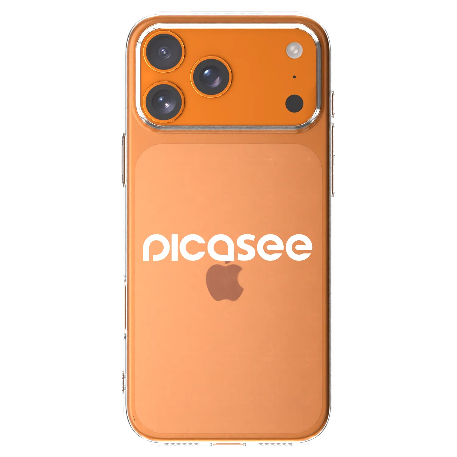 Picasee διαφανής θήκη σιλικόνης Apple iPhone 17 Pro Max - Picasee - new logo - white
