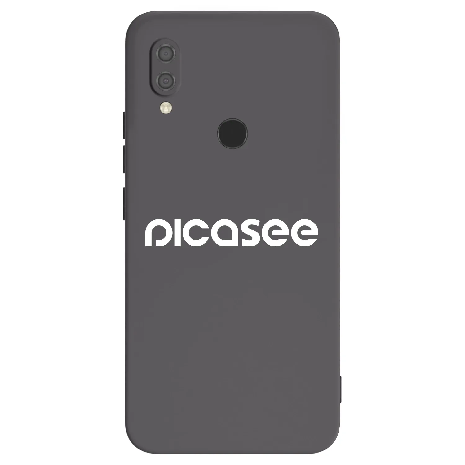Picasee Μαύρη θήκη σιλικόνης για Xiaomi Redmi 7 - Picasee - new logo - white