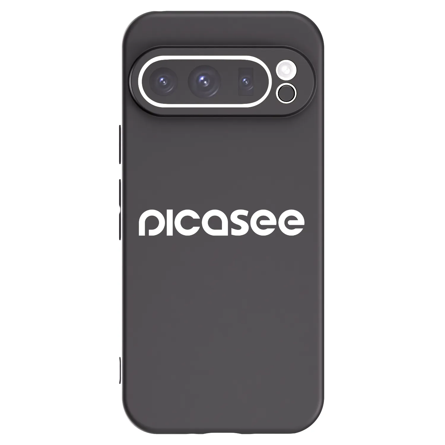 Picasee Μαύρη θήκη σιλικόνης για Google Pixel 9 Pro XL - Picasee - new logo - white