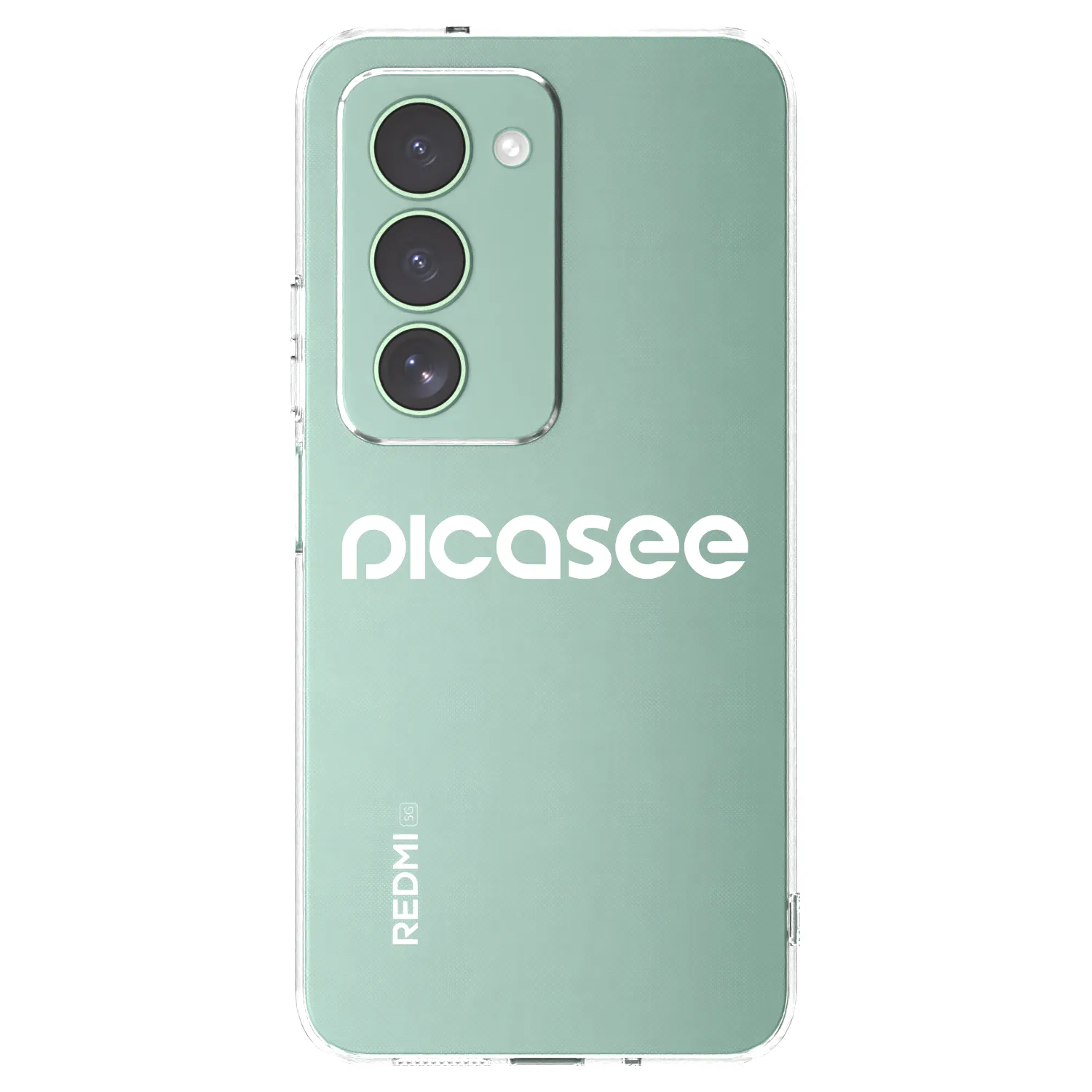 Picasee διαφανής θήκη σιλικόνης Xiaomi Redmi 15 5G - Picasee - new logo - white