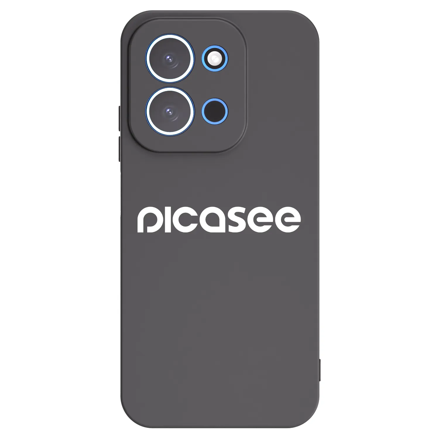 Picasee Μαύρη θήκη σιλικόνης για Xiaomi Redmi 15C 4G - Picasee - new logo - white