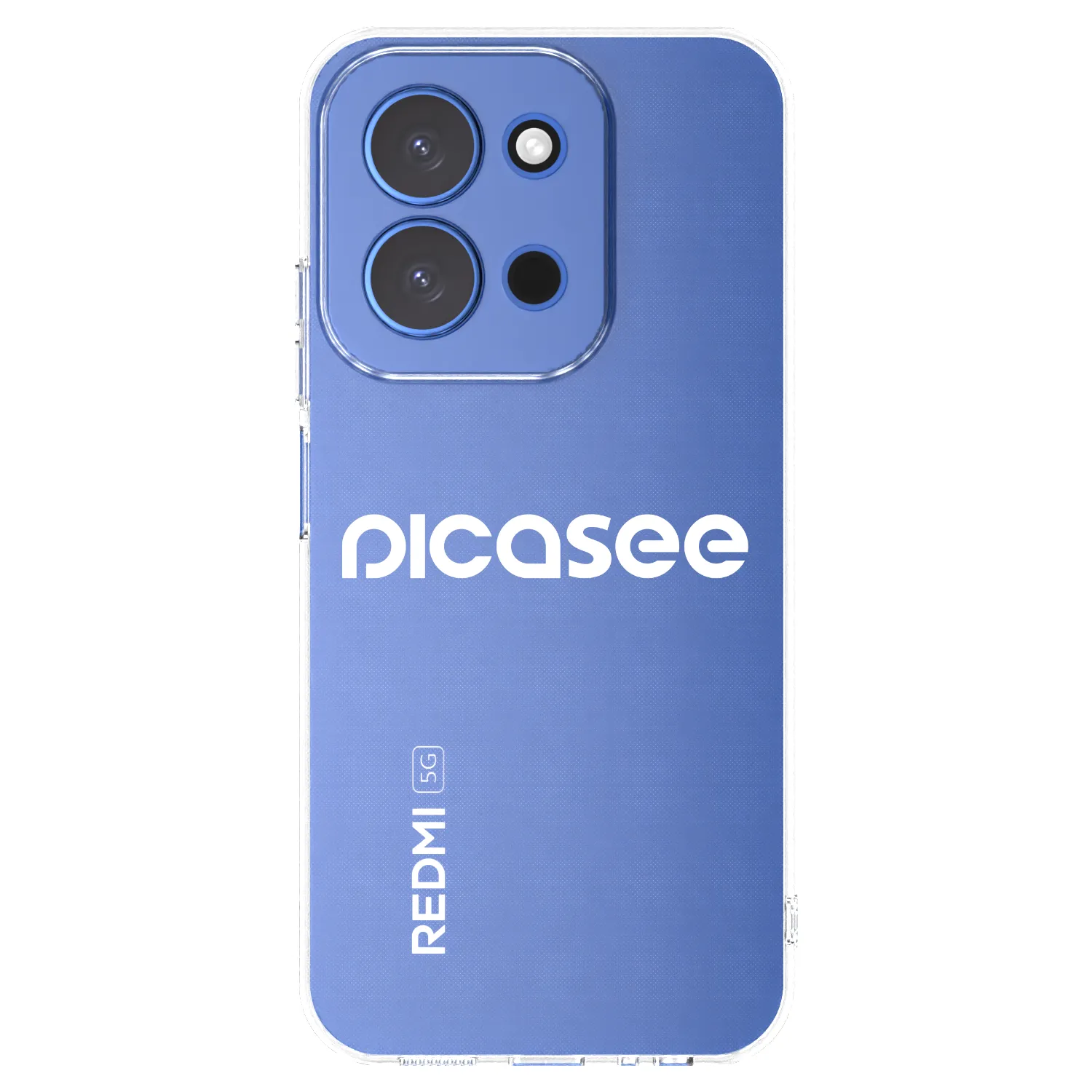 Picasee διαφανής θήκη σιλικόνης Xiaomi Redmi 15C 4G - Picasee - new logo - white