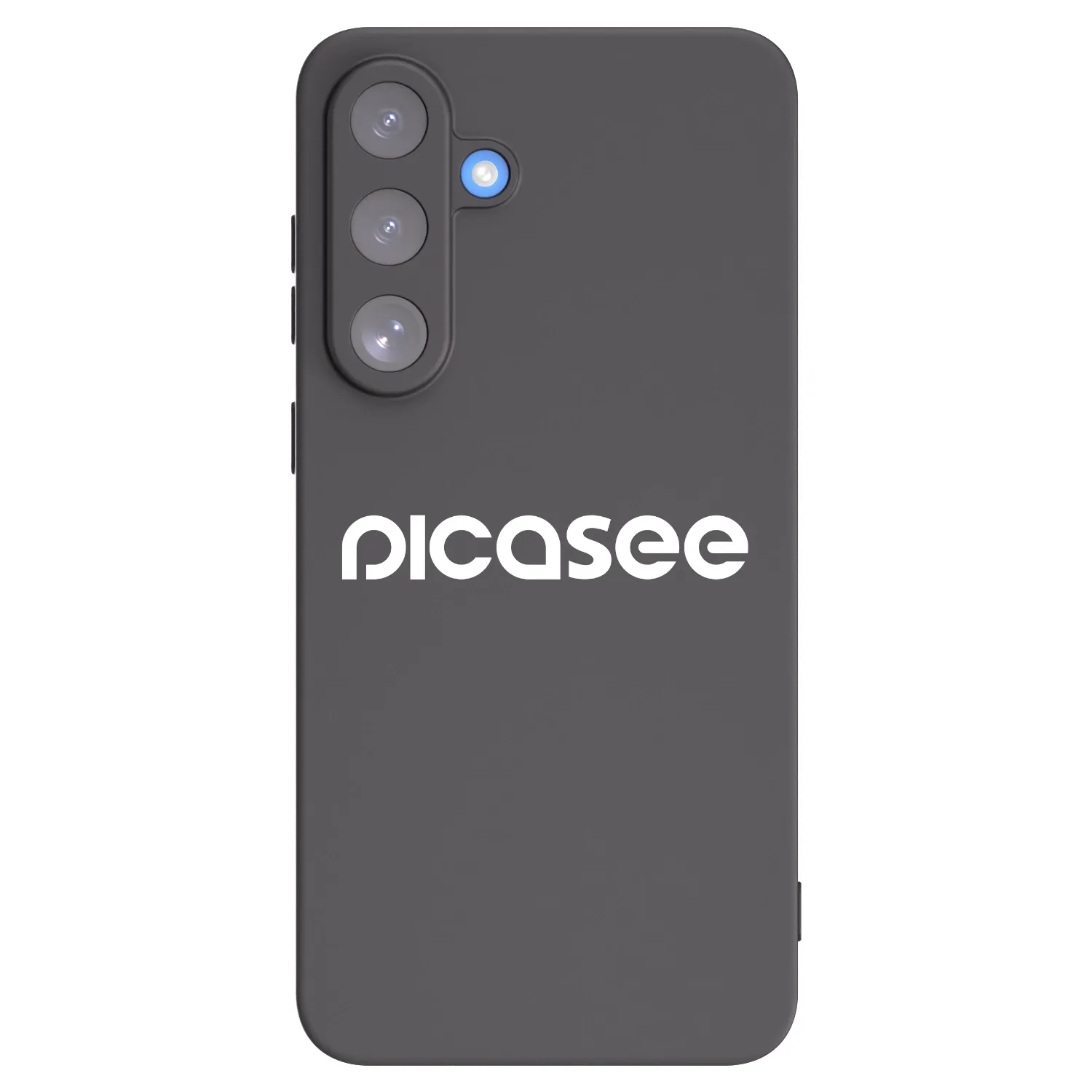 Picasee Μαύρη θήκη σιλικόνης για Samsung Galaxy S25 FE 5G - Picasee - new logo - white