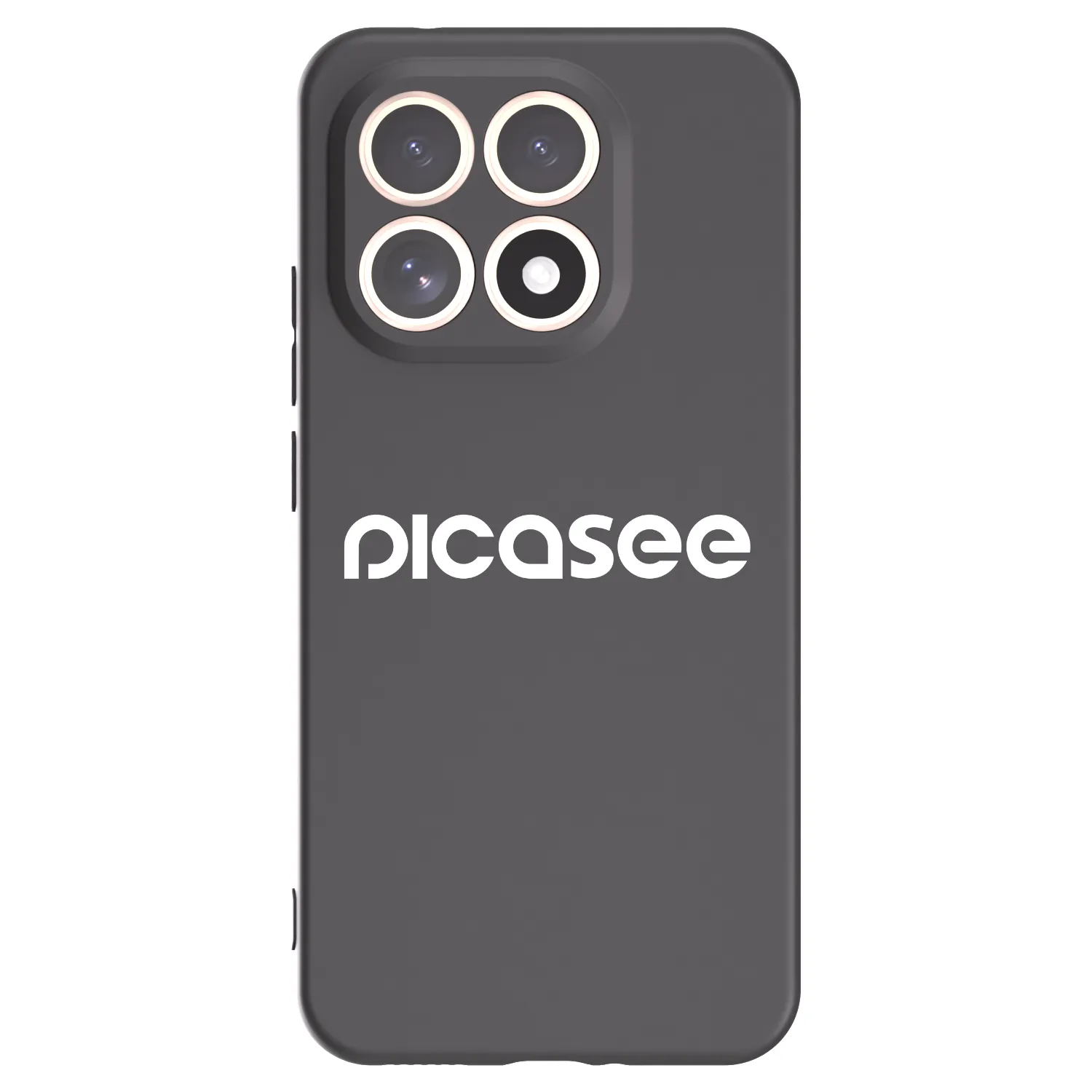 Picasee Μαύρη θήκη σιλικόνης για Xiaomi 15T - Picasee - new logo - white