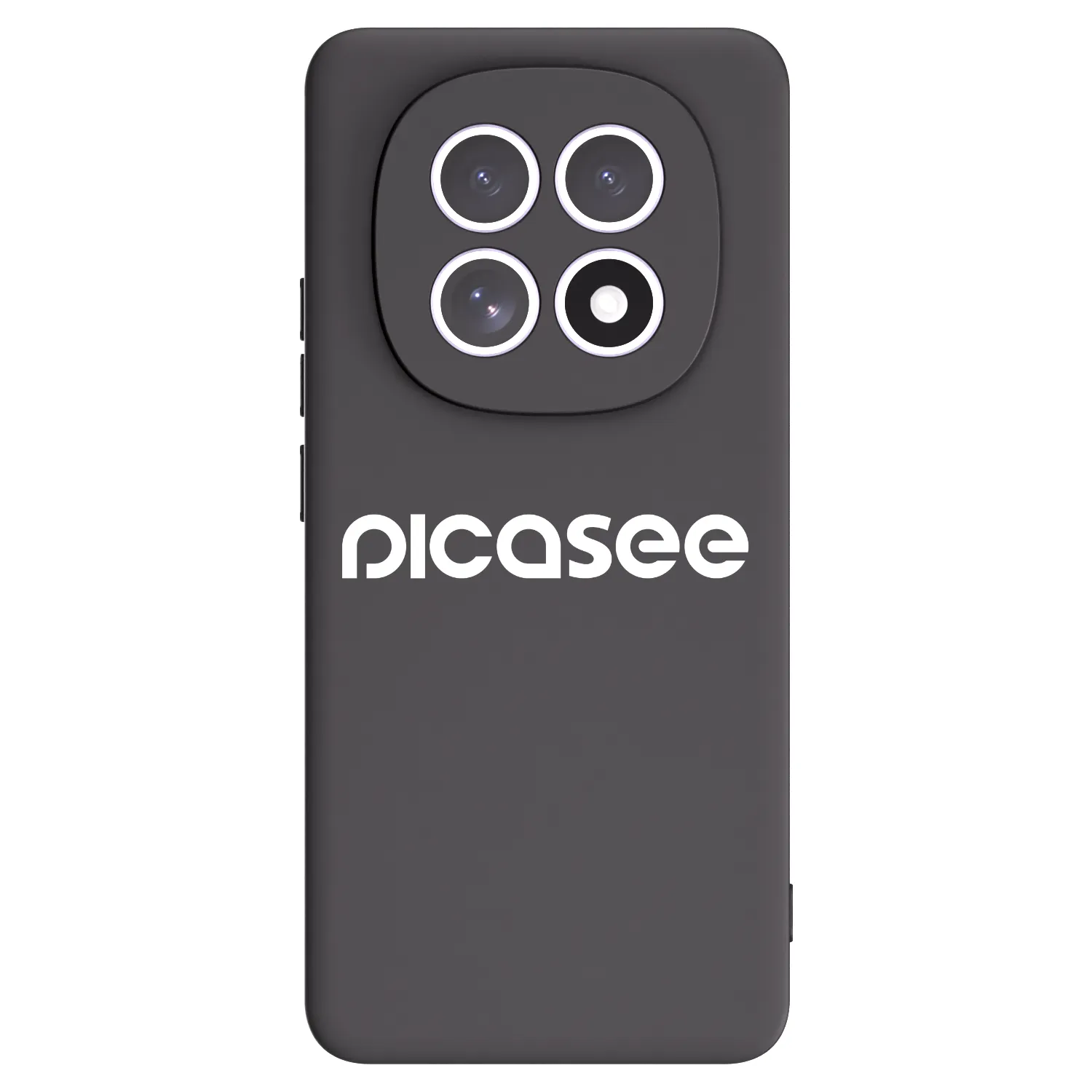 Picasee Μαύρη θήκη σιλικόνης για Xiaomi Redmi Note 15 - Picasee - new logo - white