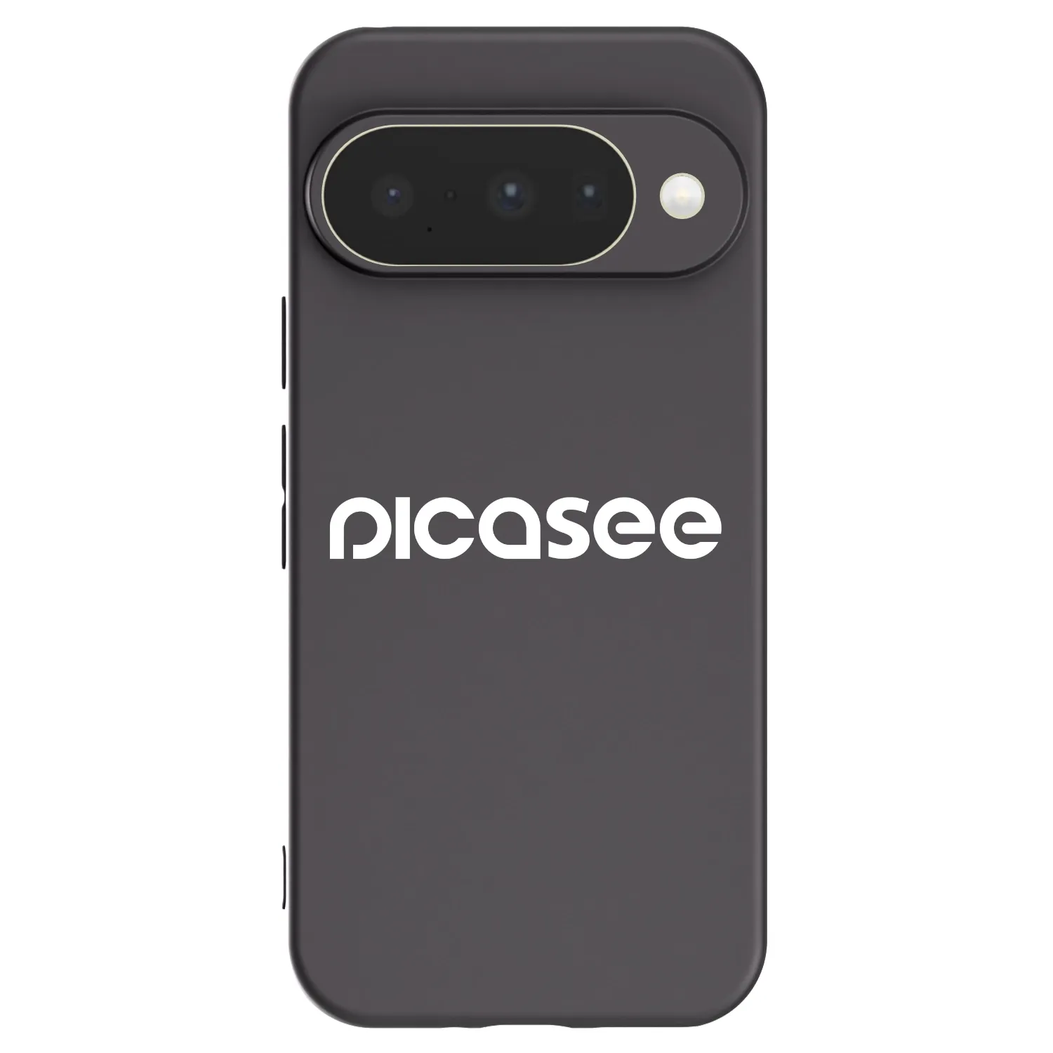 Picasee Μαύρη θήκη σιλικόνης για Google Pixel 10 - Picasee - new logo - white