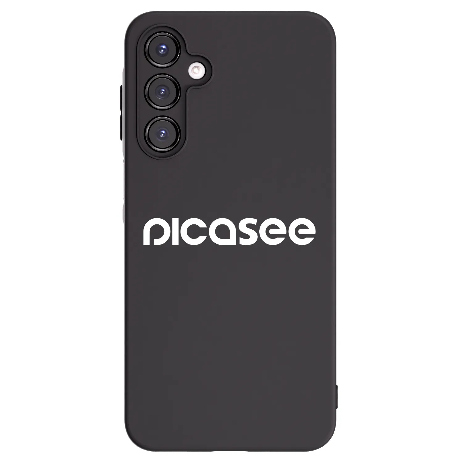 Picasee Μαύρη θήκη σιλικόνης για Samsung Galaxy A16 4G - Picasee - new logo - white