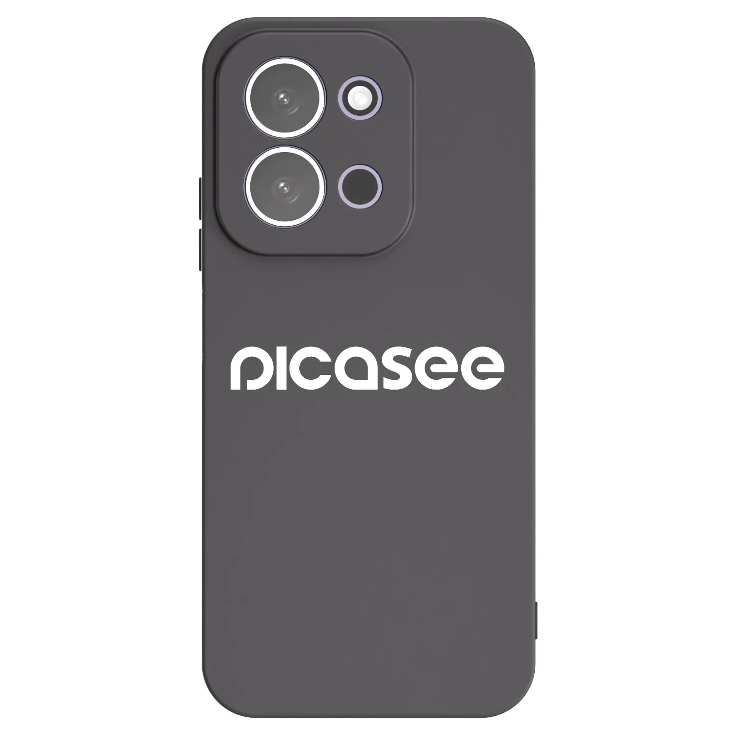 Picasee Μαύρη θήκη σιλικόνης για Xiaomi Redmi 15C 5G - Picasee - new logo - white