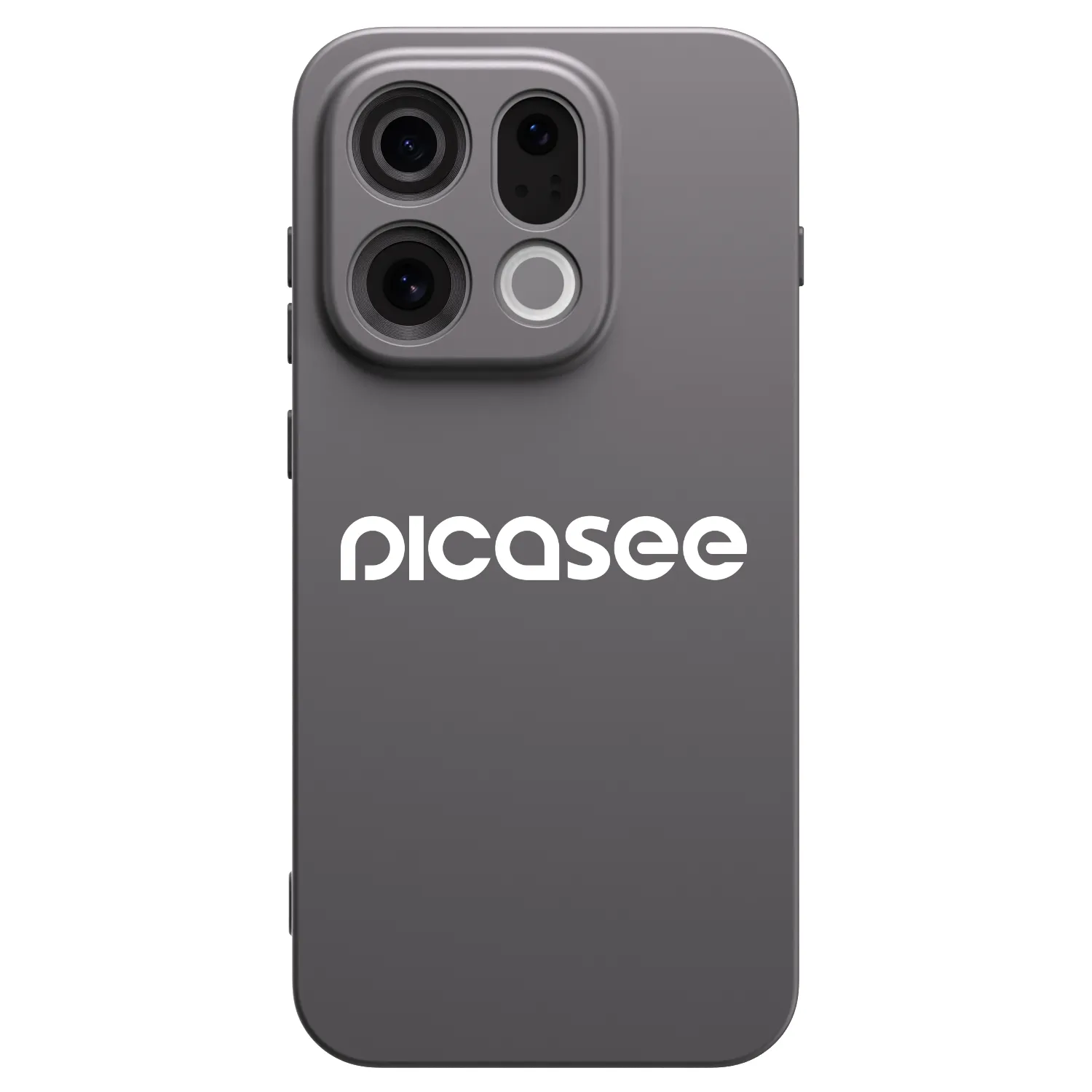 Picasee Μαύρη θήκη σιλικόνης για OPPO Find X9 - Picasee - new logo - white