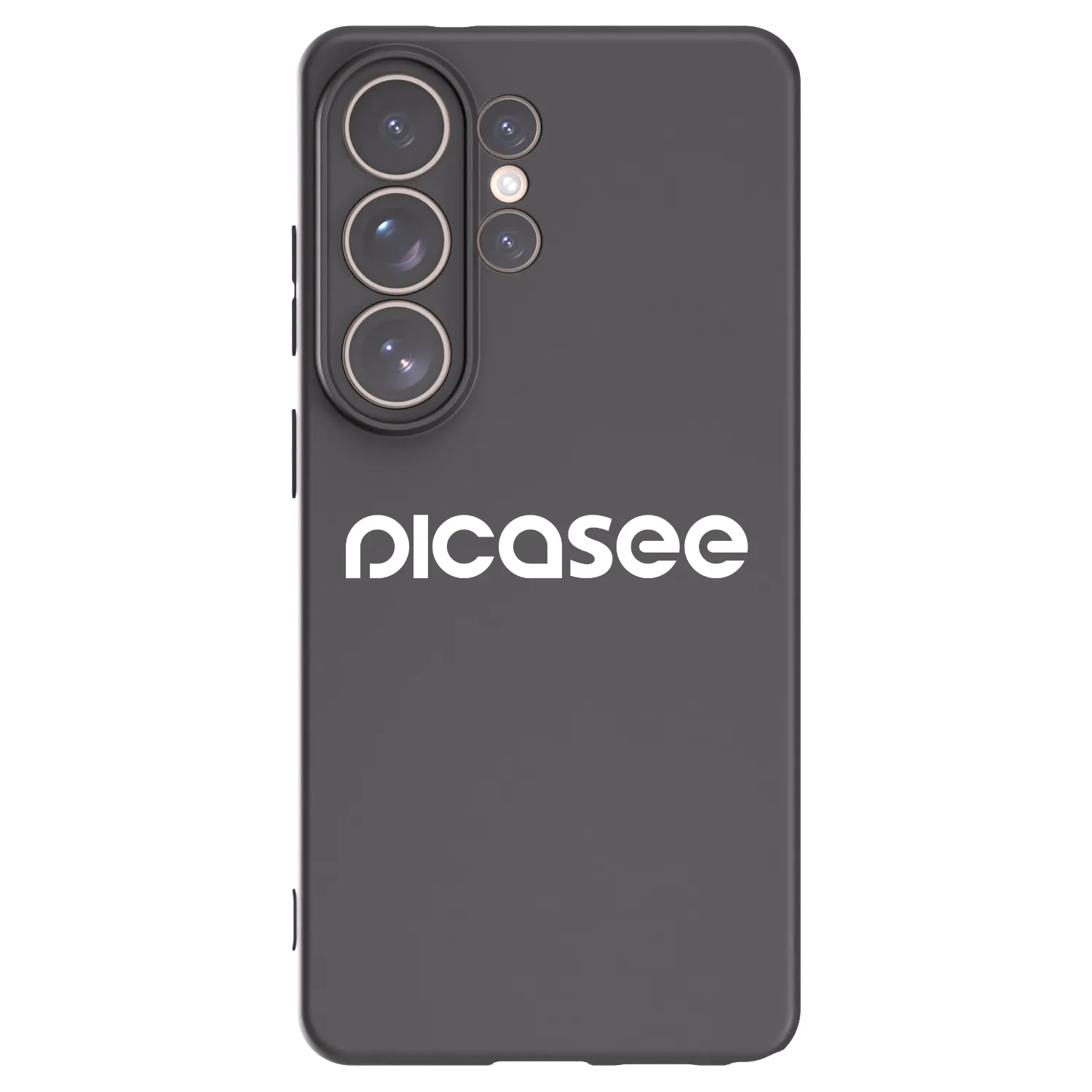 Picasee Μαύρη θήκη σιλικόνης για Samsung Galaxy S26 Ultra - Picasee - new logo - white