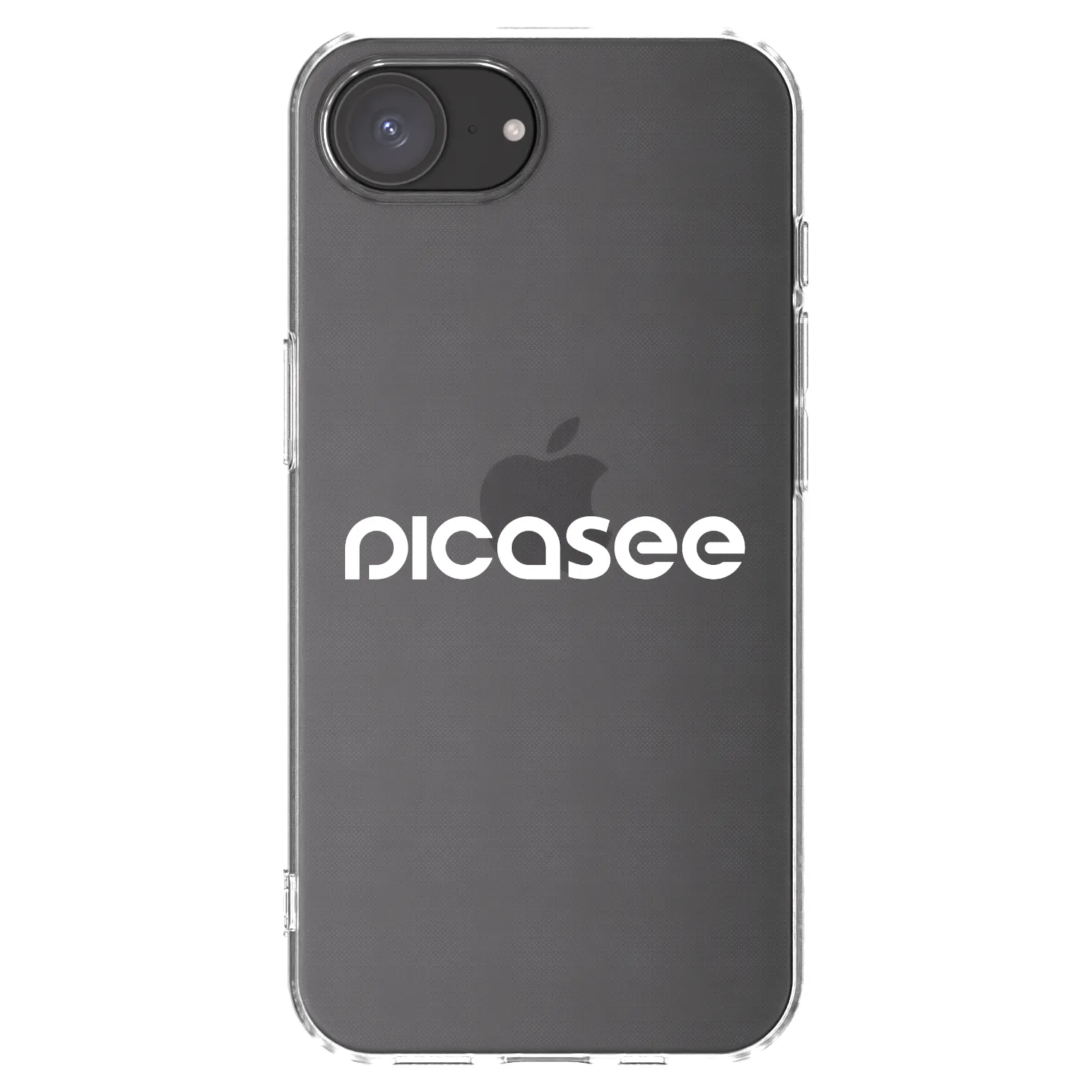 Picasee διαφανής θήκη σιλικόνης Apple iPhone 17e - Picasee - new logo - white