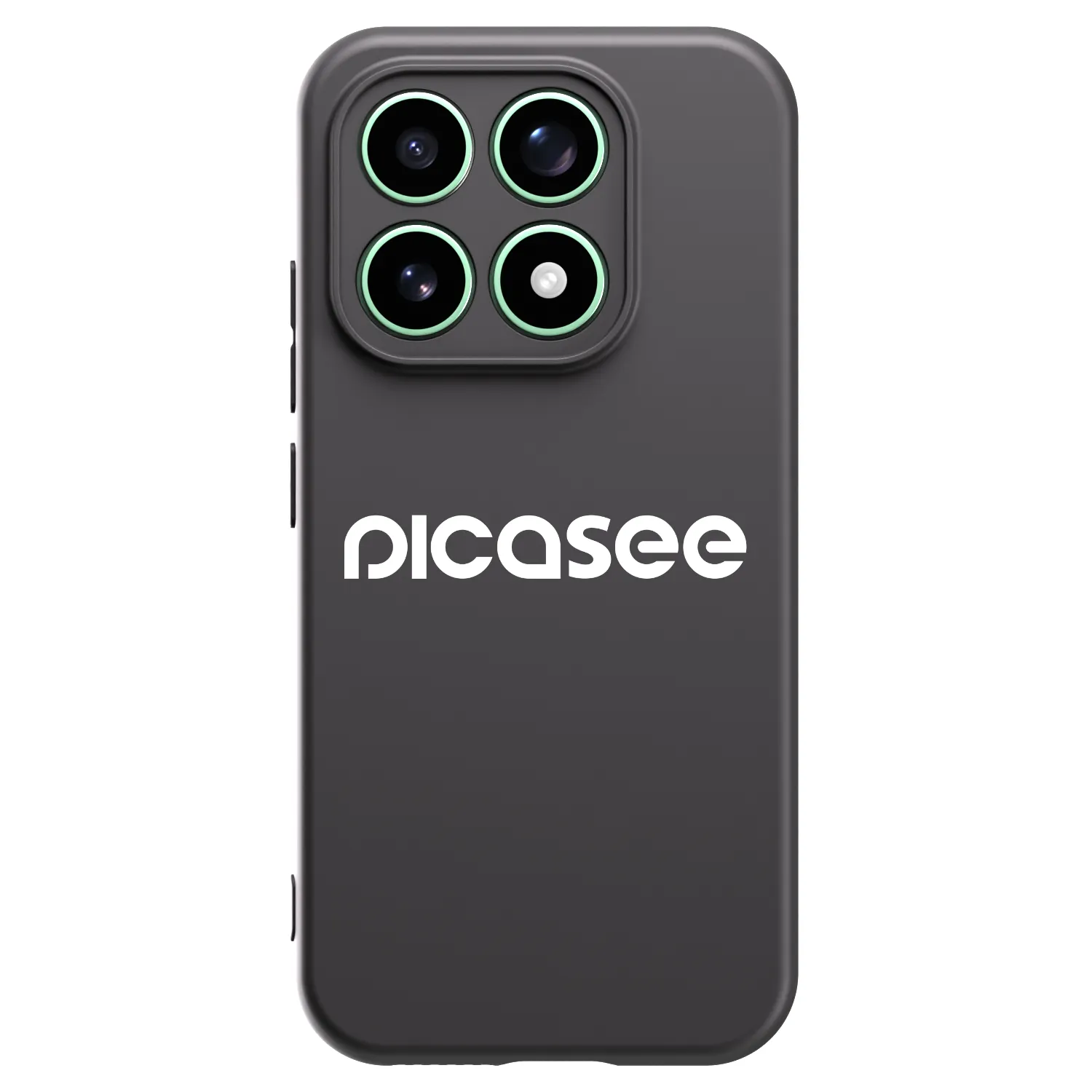 Picasee Μαύρη θήκη σιλικόνης για Xiaomi 17 - Picasee - new logo - white