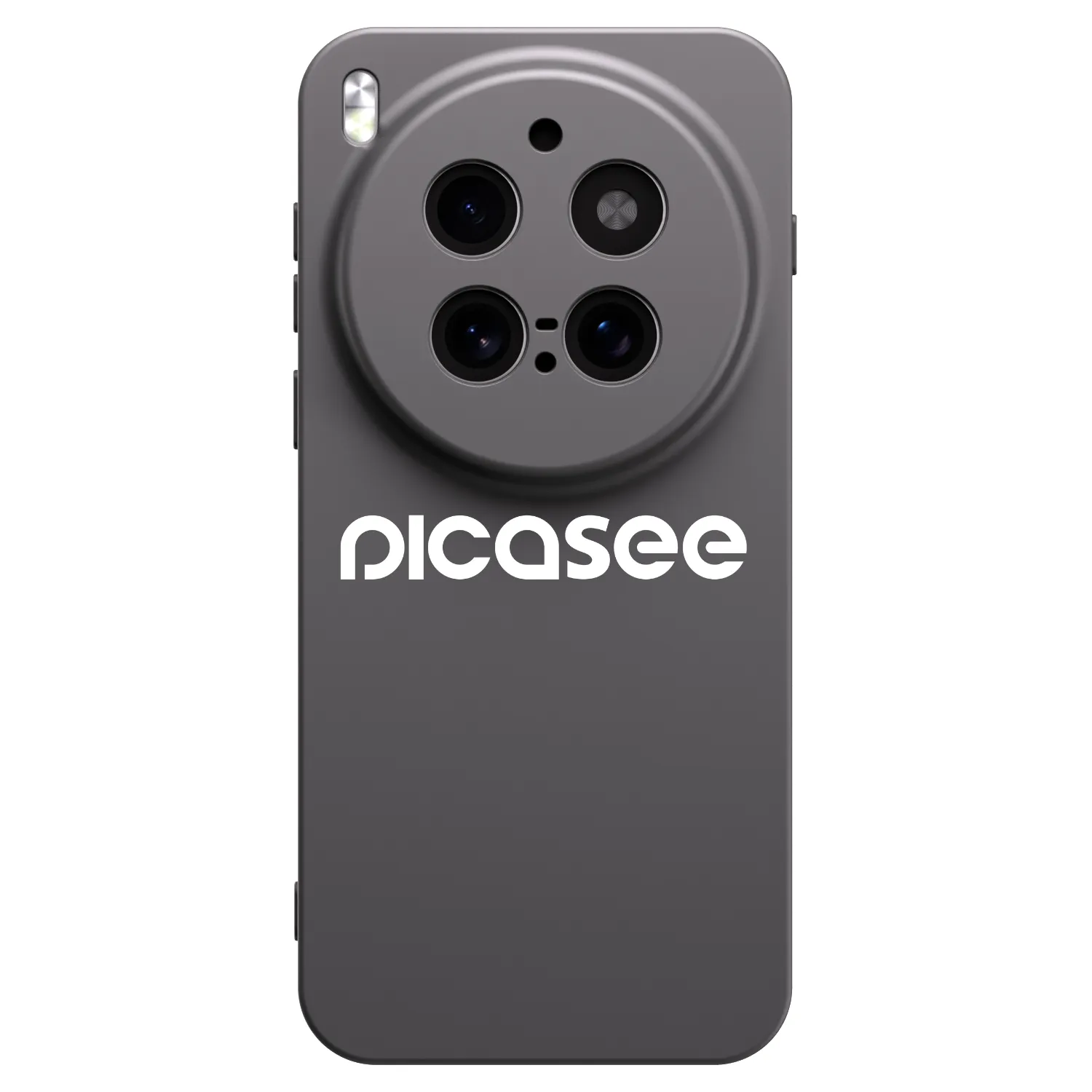 Picasee Μαύρη θήκη σιλικόνης για Vivo X300 Pro - Picasee - new logo - white