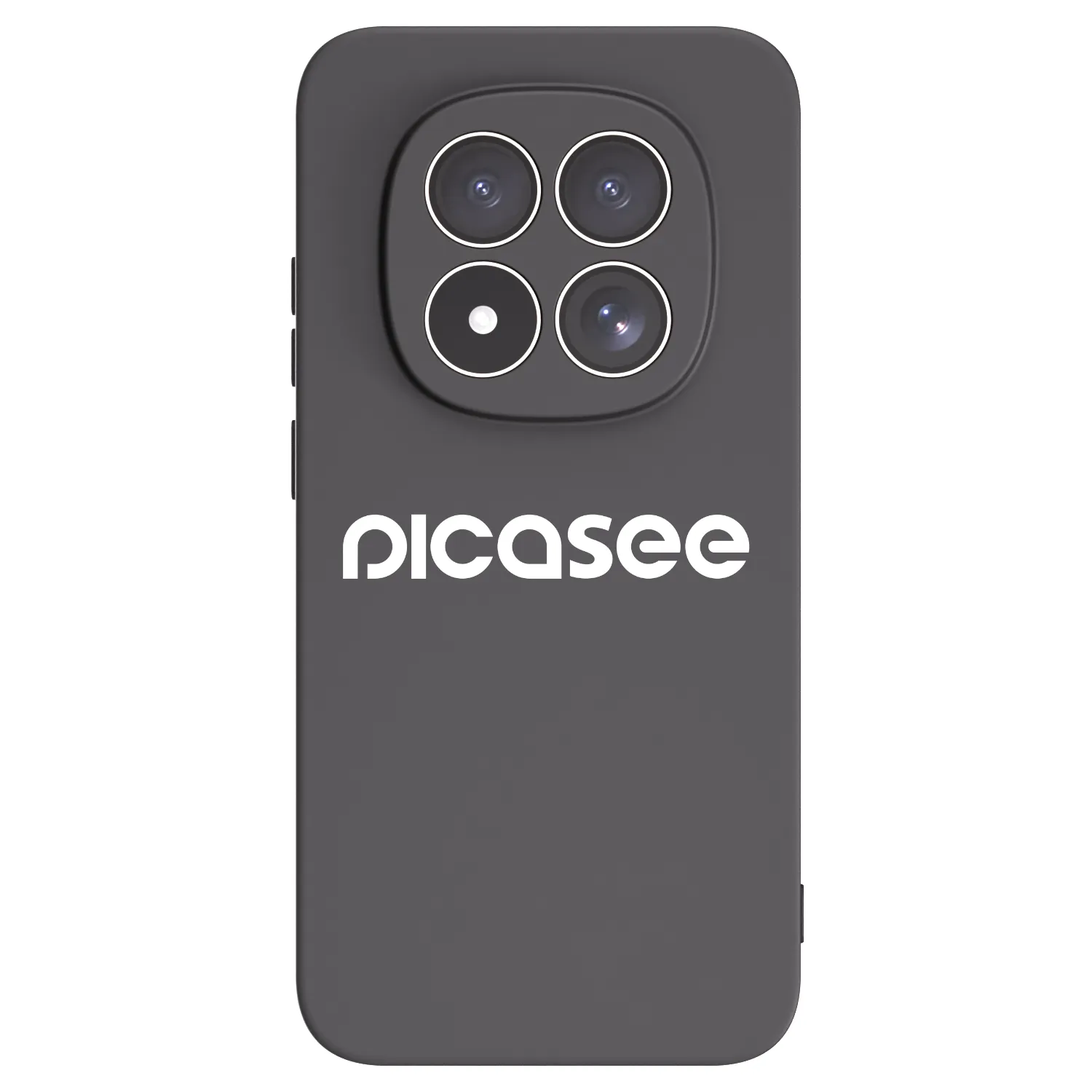 Picasee Μαύρη θήκη σιλικόνης για Xiaomi Redmi Note 15 Pro 5G - Picasee - new logo - white