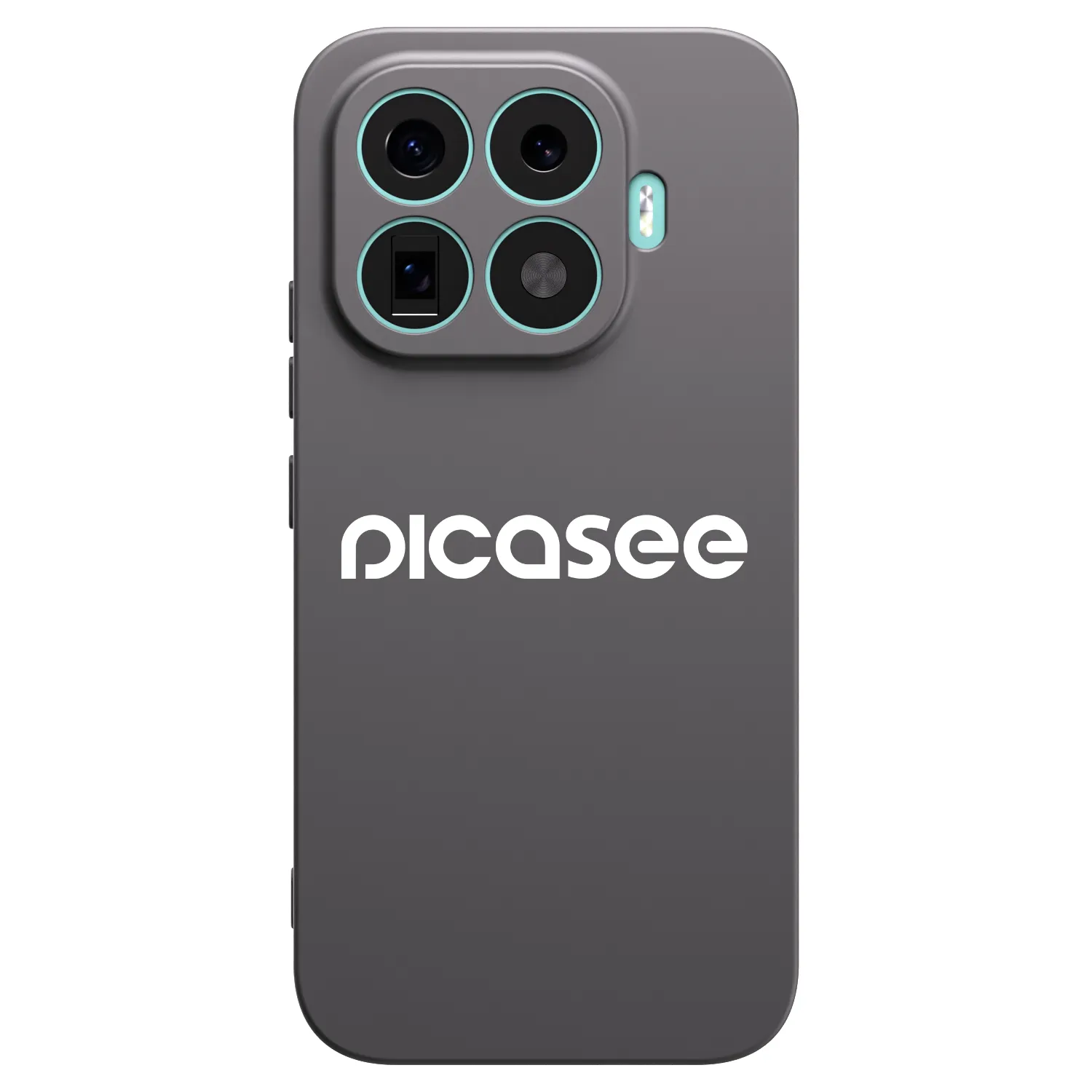 Picasee Μαύρη θήκη σιλικόνης για Xiaomi 17T - Picasee - new logo - white