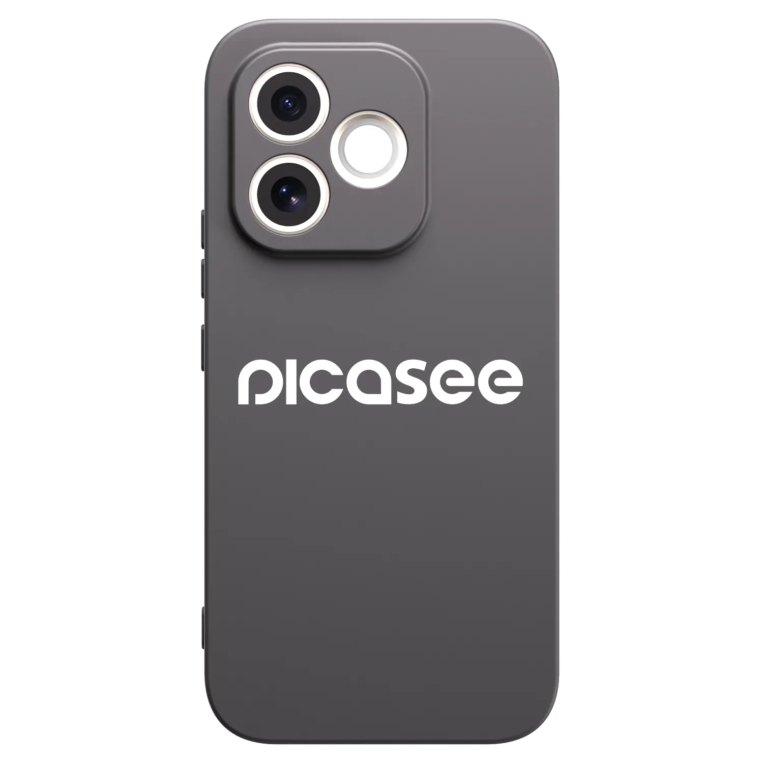 Picasee Μαύρη θήκη σιλικόνης για Honor 600 Lite - Picasee - new logo - white