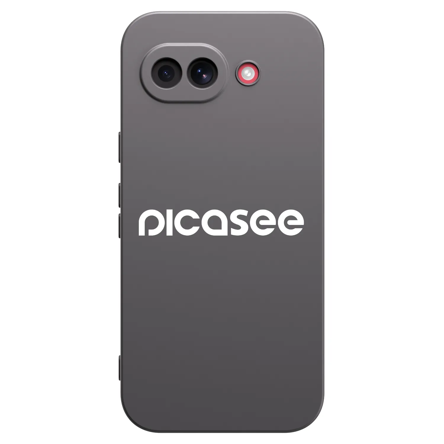 Picasee Μαύρη θήκη σιλικόνης για Google Pixel 10a - Picasee - new logo - white