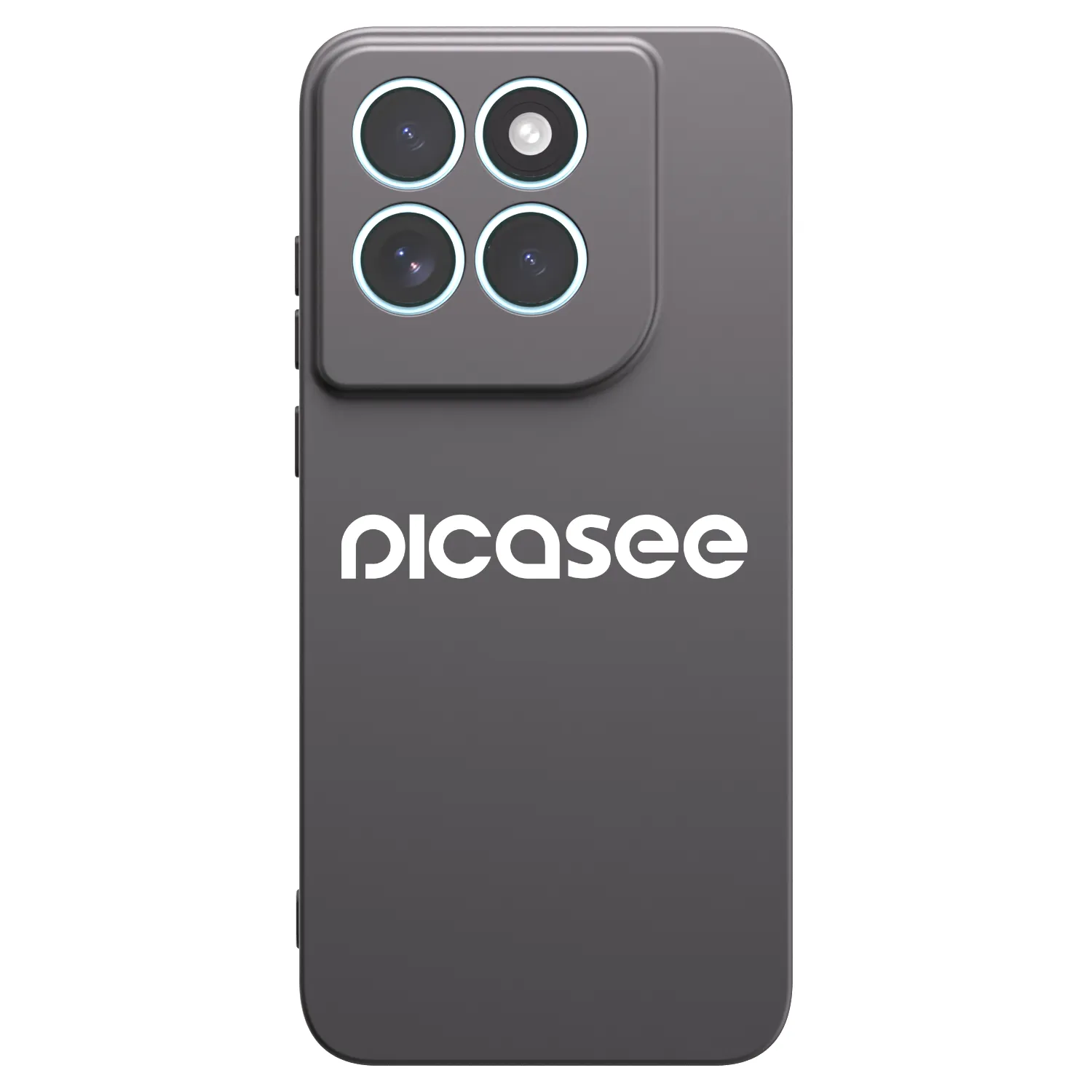 Picasee Μαύρη θήκη σιλικόνης για Motorola Edge 70 Fusion - Picasee - new logo - white