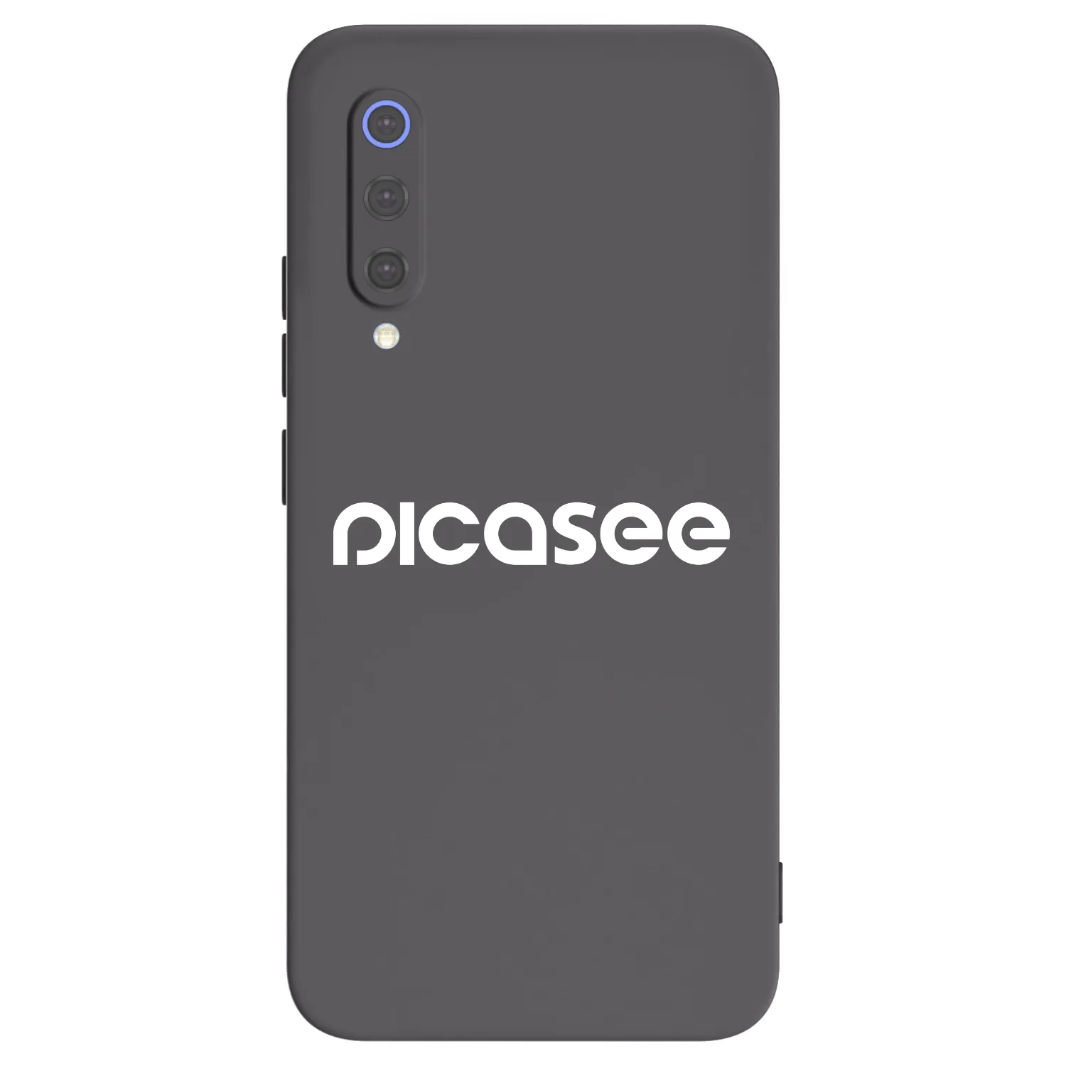 Picasee Μαύρη θήκη σιλικόνης για Xiaomi Mi 9 SE - Picasee - new logo - white